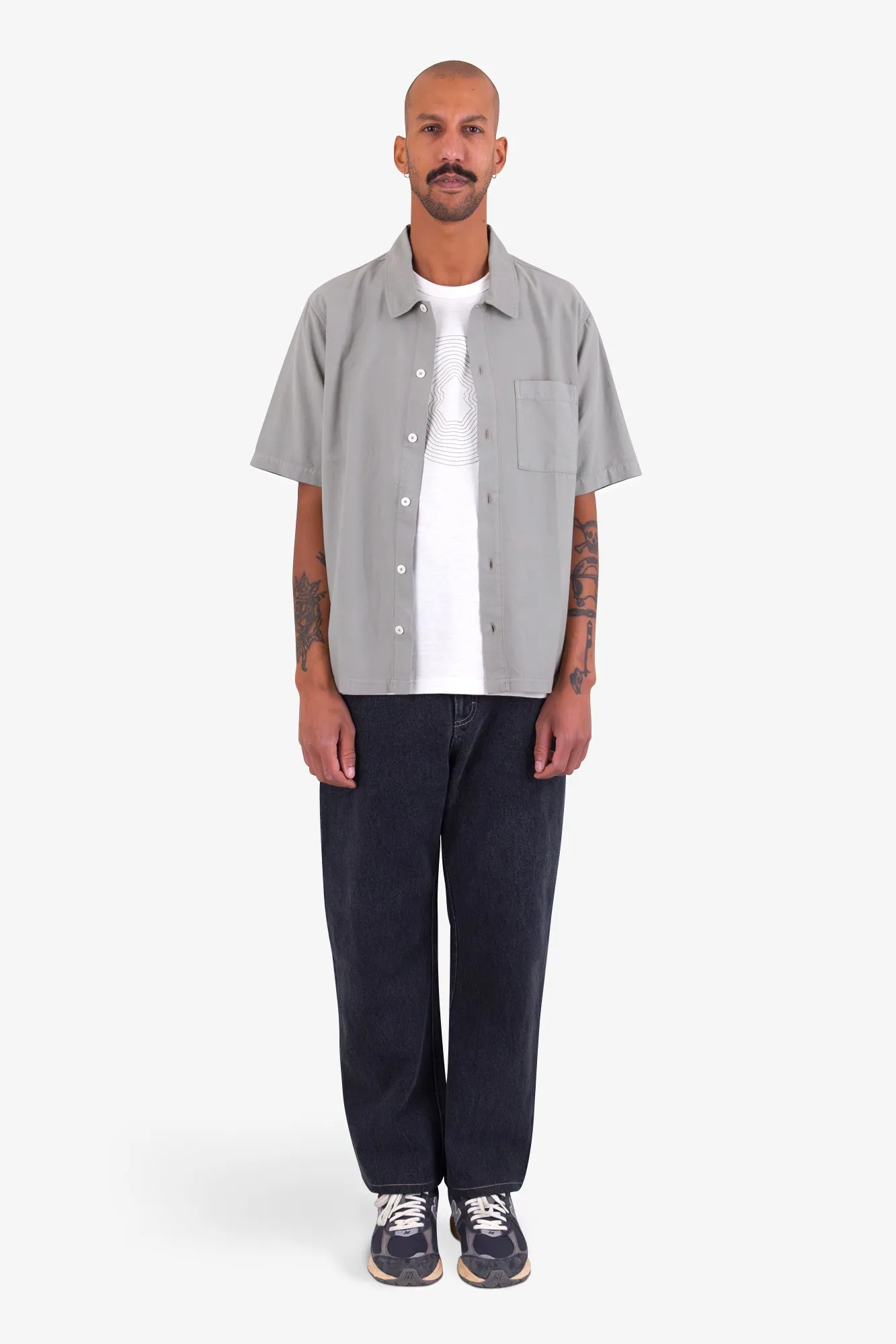 Gabe Shirt - Light Sage sold by Folk product image thumbnail 2