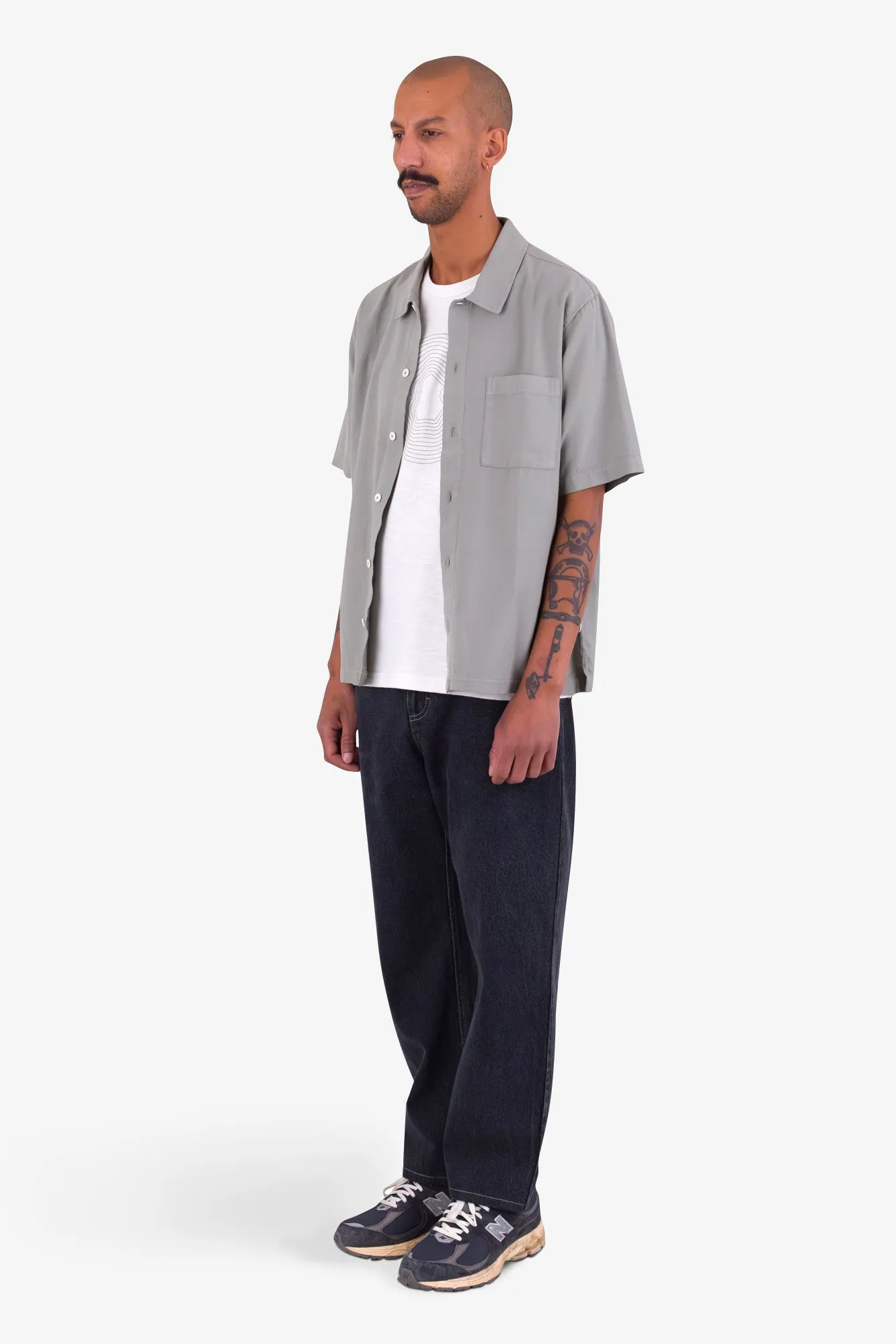 Gabe Shirt - Light Sage sold by Folk product image thumbnail 3