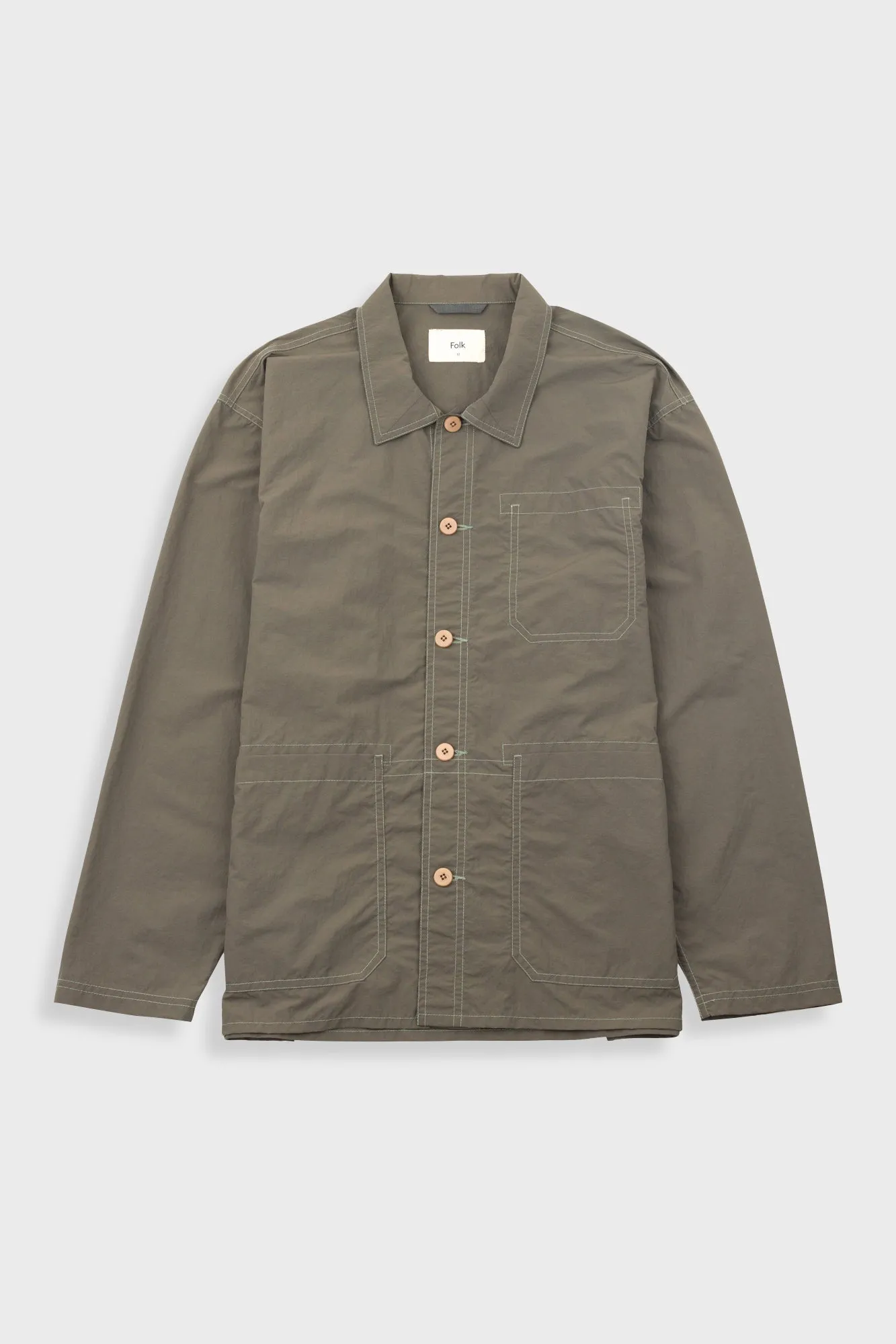 Lite Assembly Jacket - Dark Olive sold by Folk
