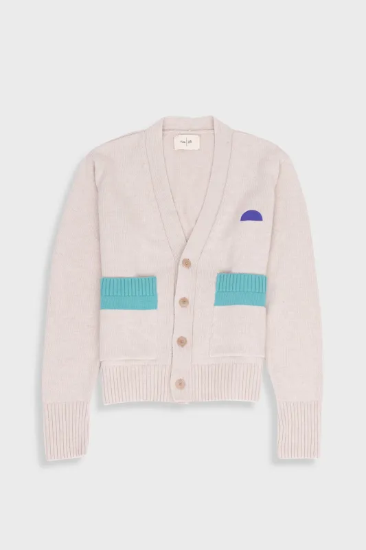 Anniversary Cardigan - Oat Mix made by Folk