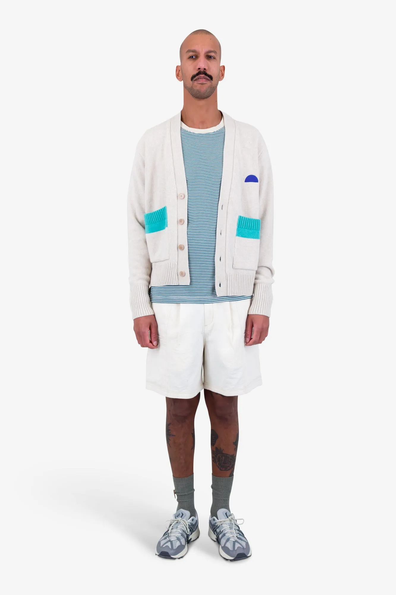 Anniversary Cardigan - Oat Mix sold by Folk product image thumbnail 2