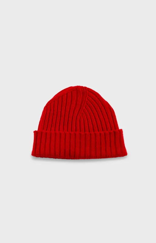 Fairlie Beanie - Rosso sold by Folk