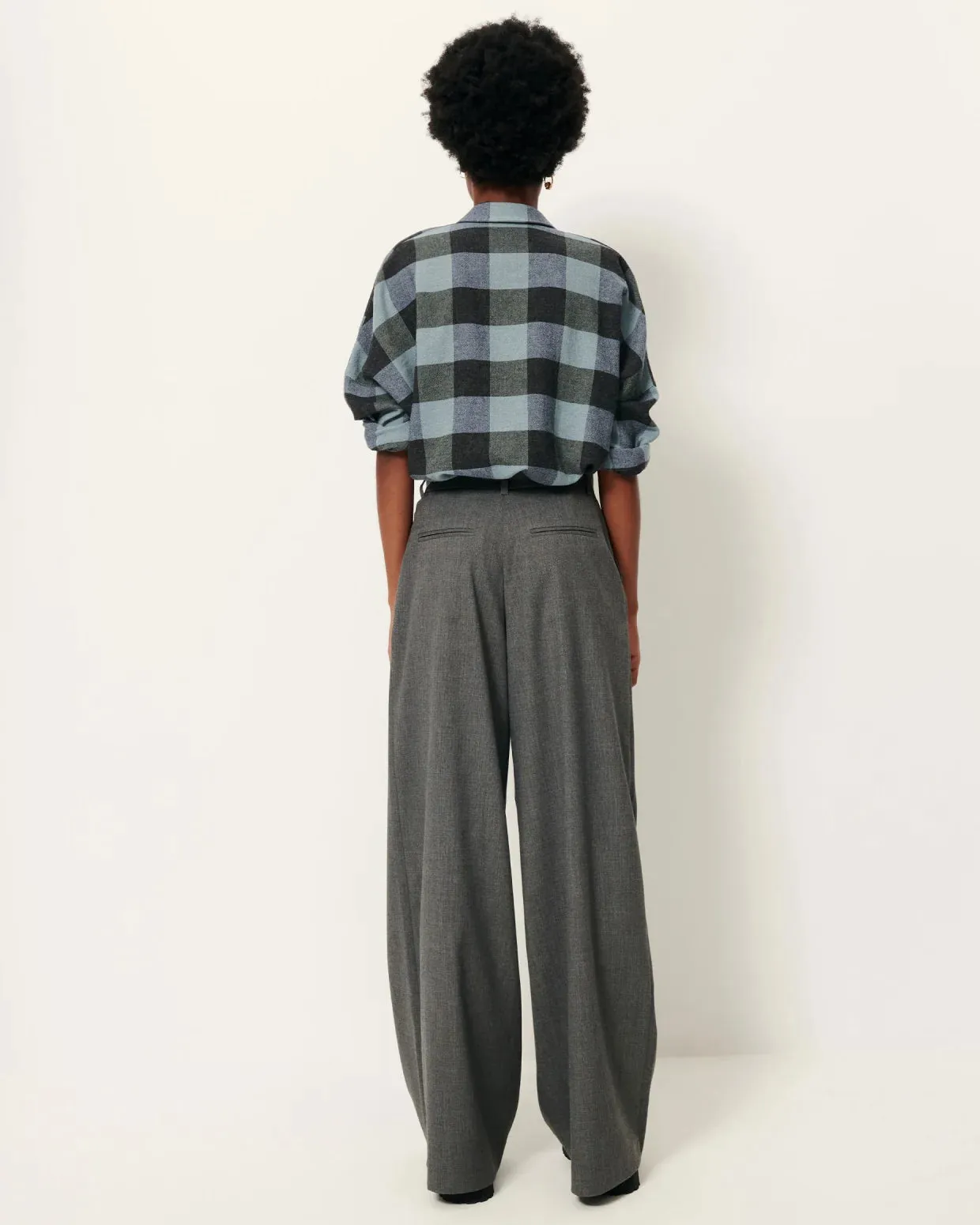 Sessun | Daficino Trouser - Granit sold by Folk product image thumbnail 3