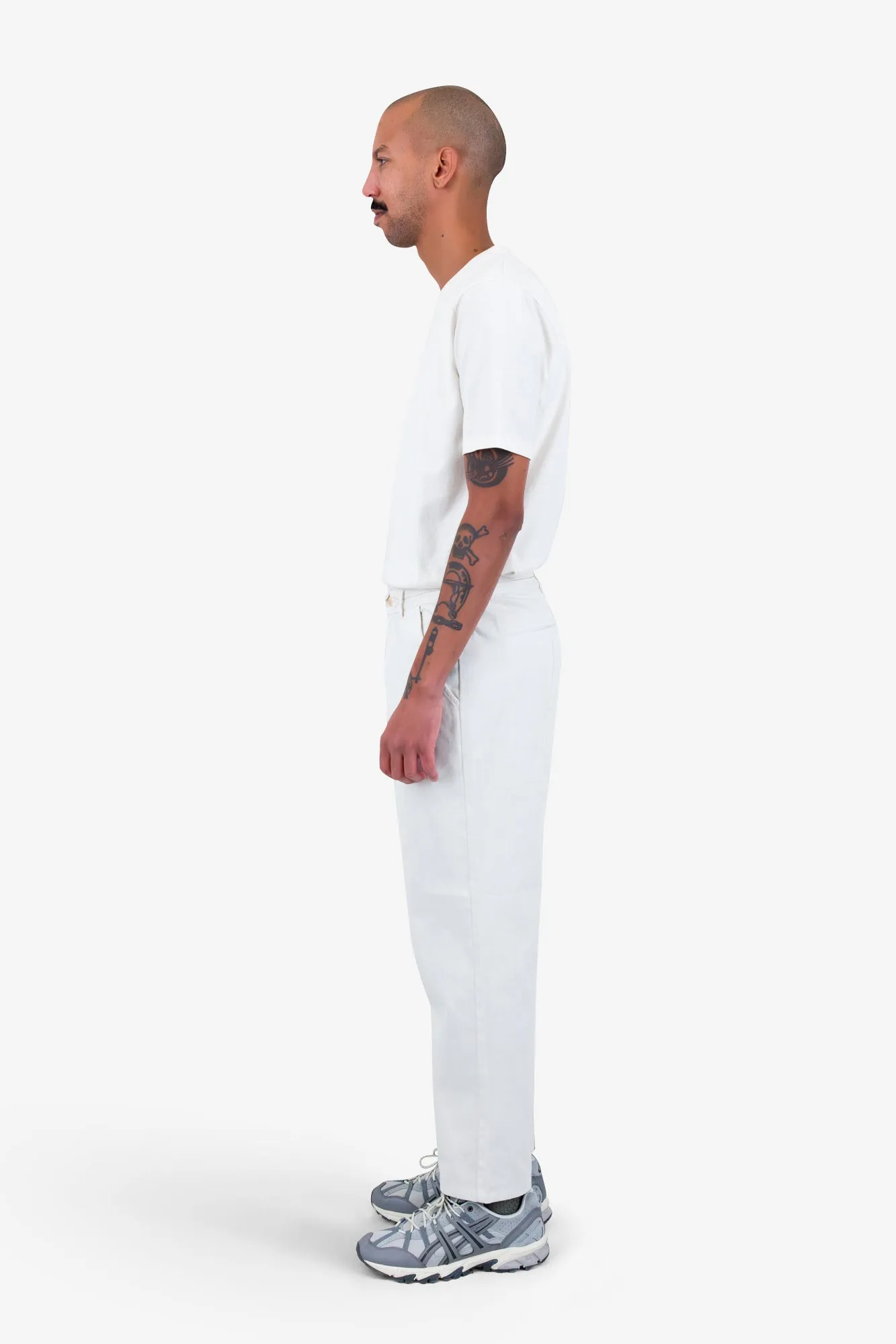 Anniversary Slim Pant - Light Stone sold by Folk product image thumbnail 4
