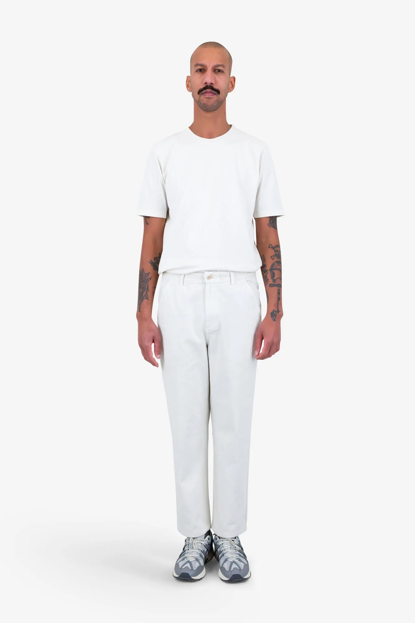 Anniversary Slim Pant - Light Stone sold by Folk product image thumbnail 2