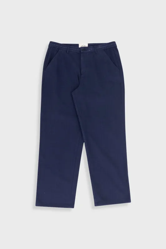 Anniversary Slim Pant - Navy sold by Folk