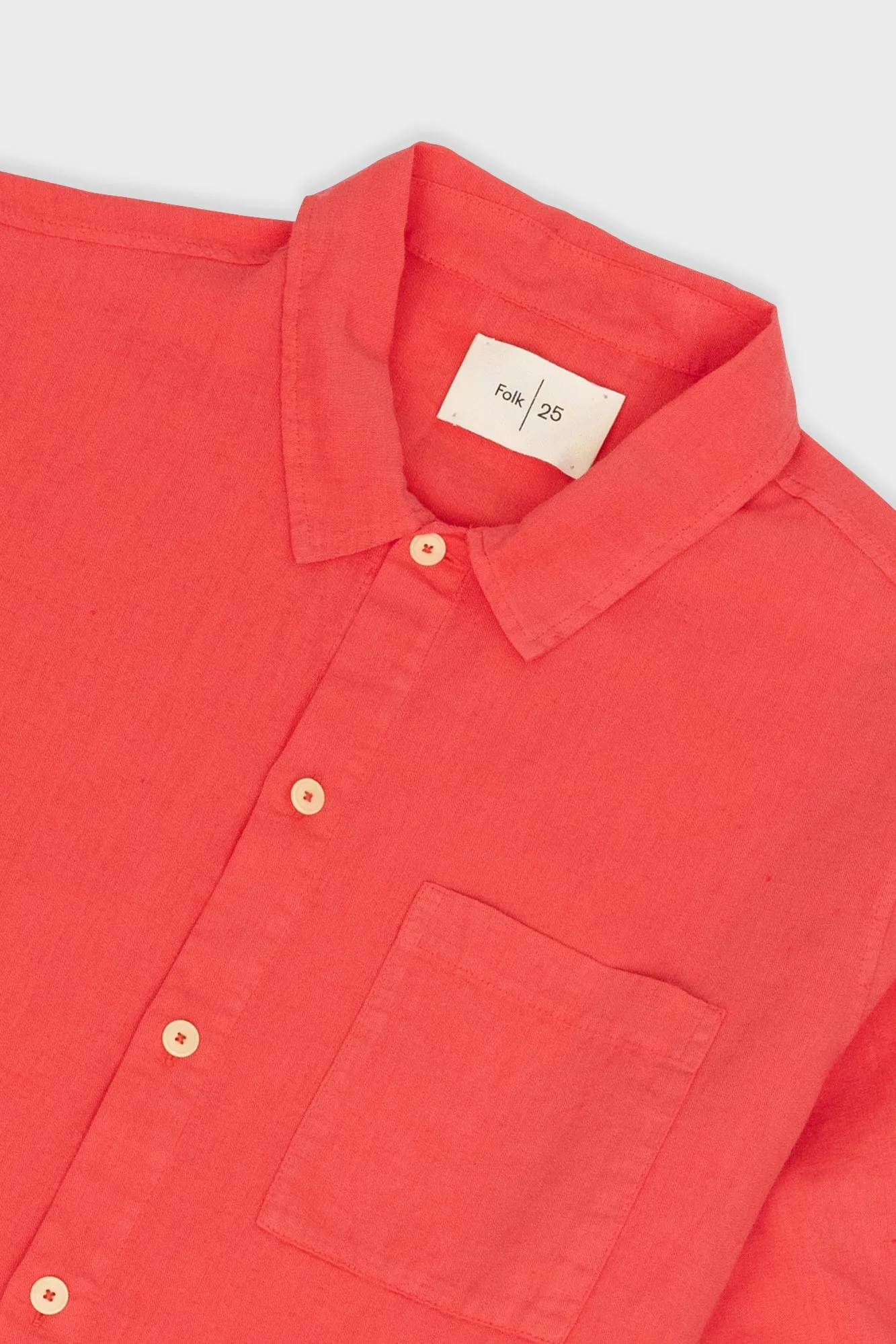 Gabe Shirt - Raspberry sold by Folk product image thumbnail 2