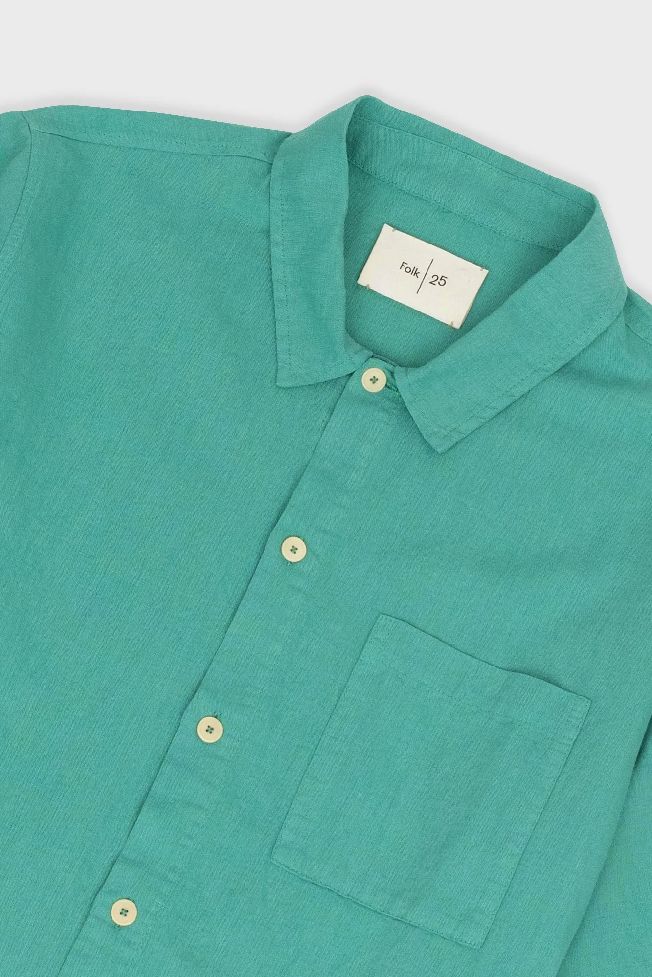 Gabe Shirt - Tropical Green sold by Folk product image thumbnail 2