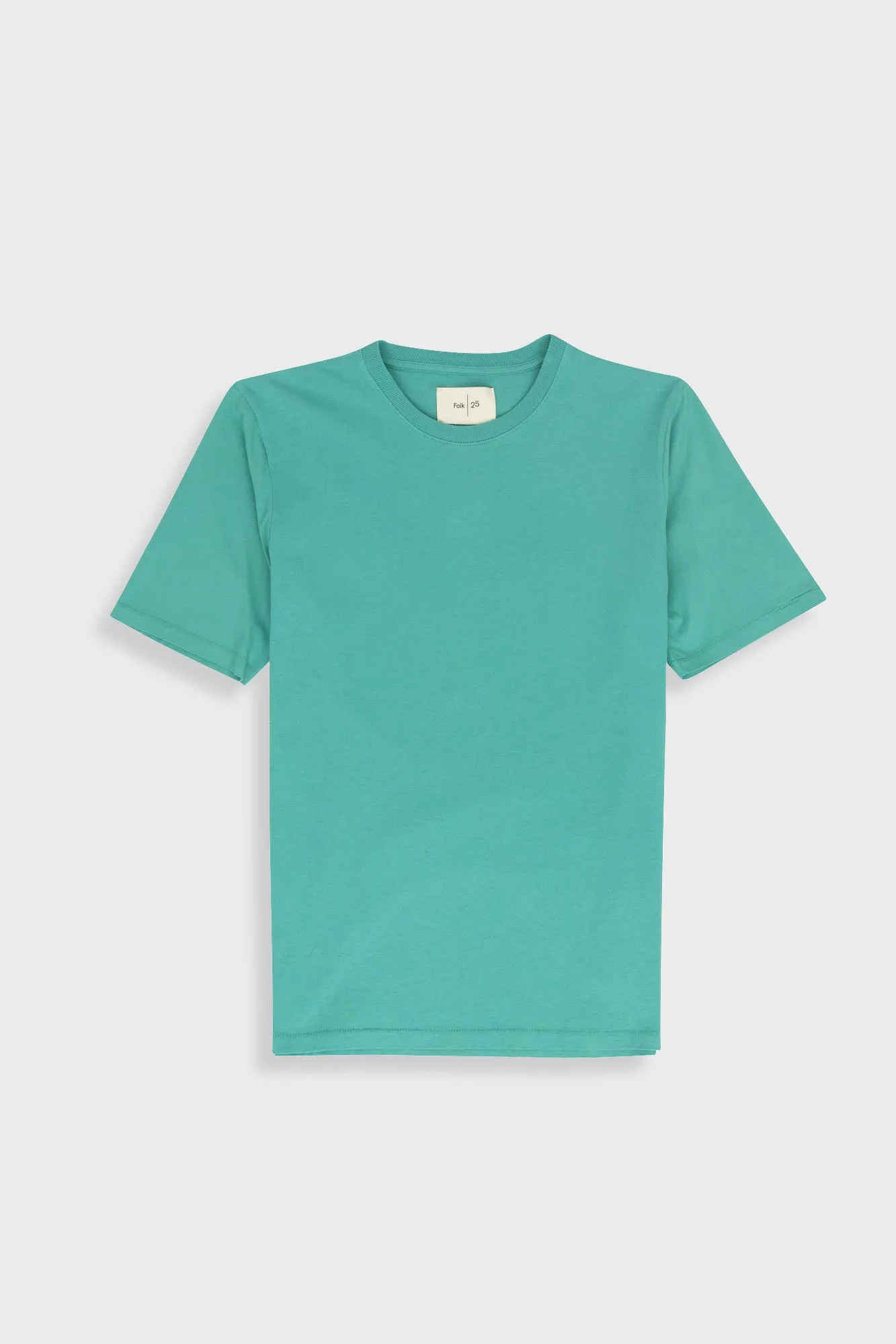 Contrast Sleeve T-Shirt - Tropical Green sold by Folk