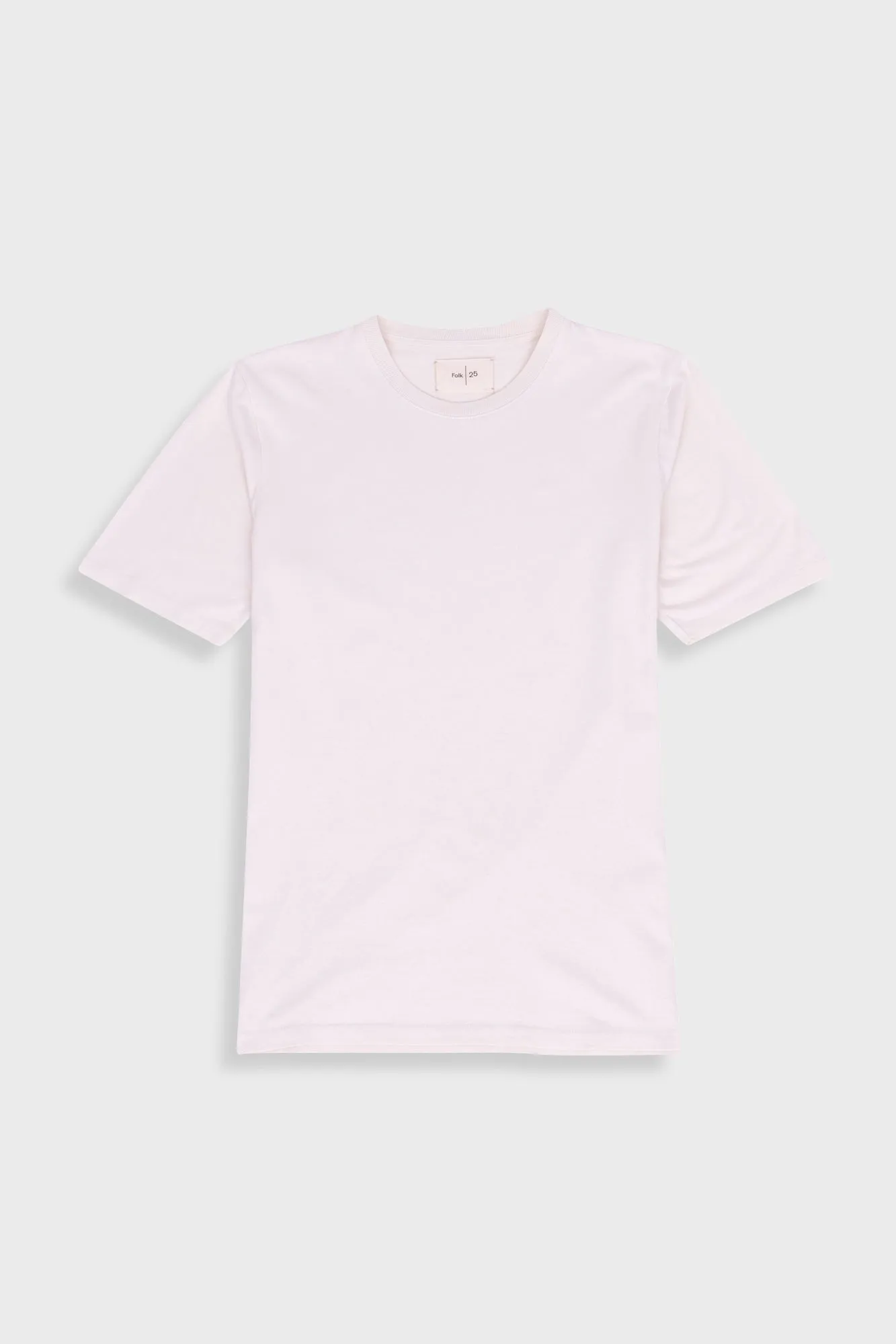 Contrast Sleeve T-Shirt - Ecru sold by Folk