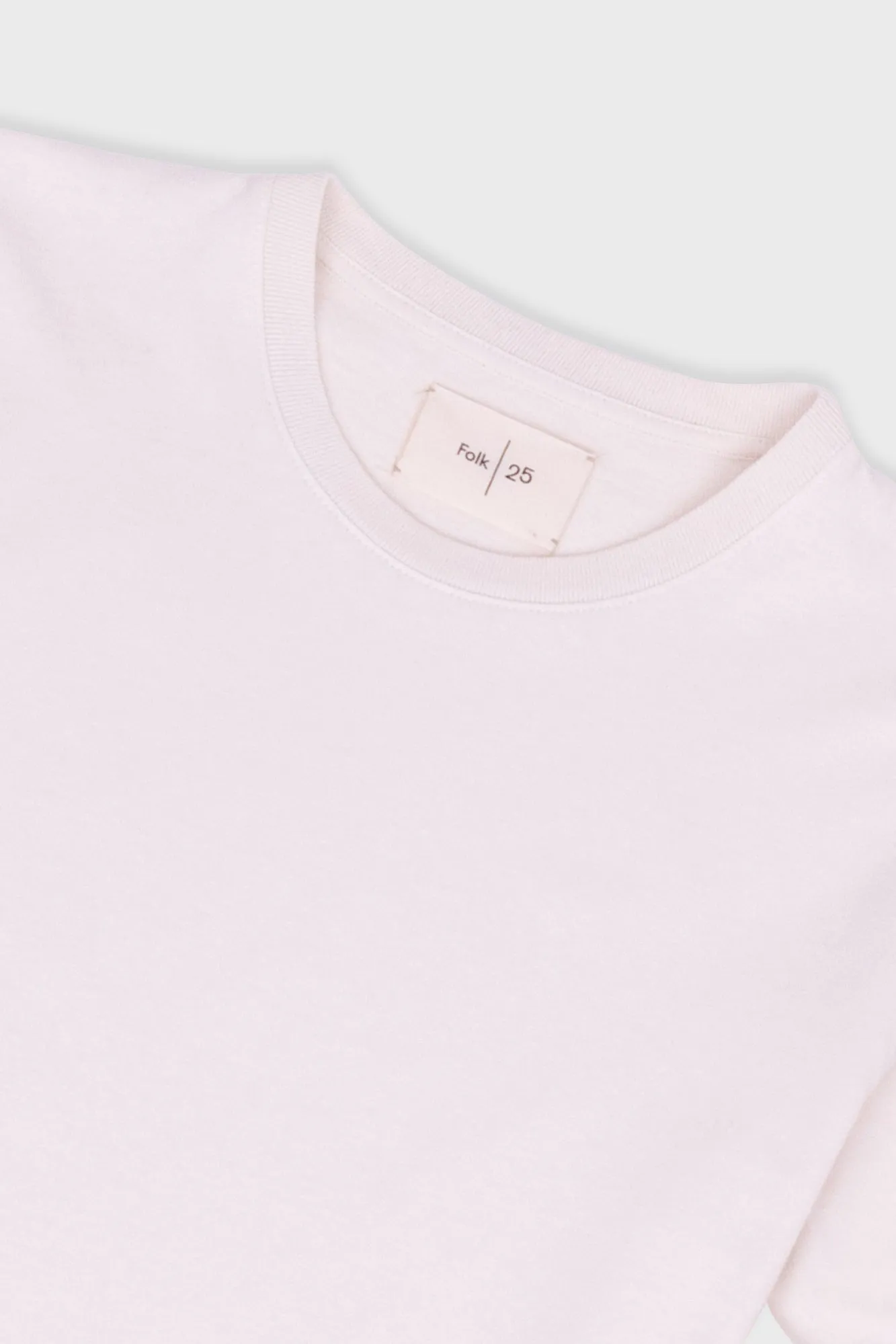 Contrast Sleeve T-Shirt - Ecru sold by Folk product image thumbnail 2