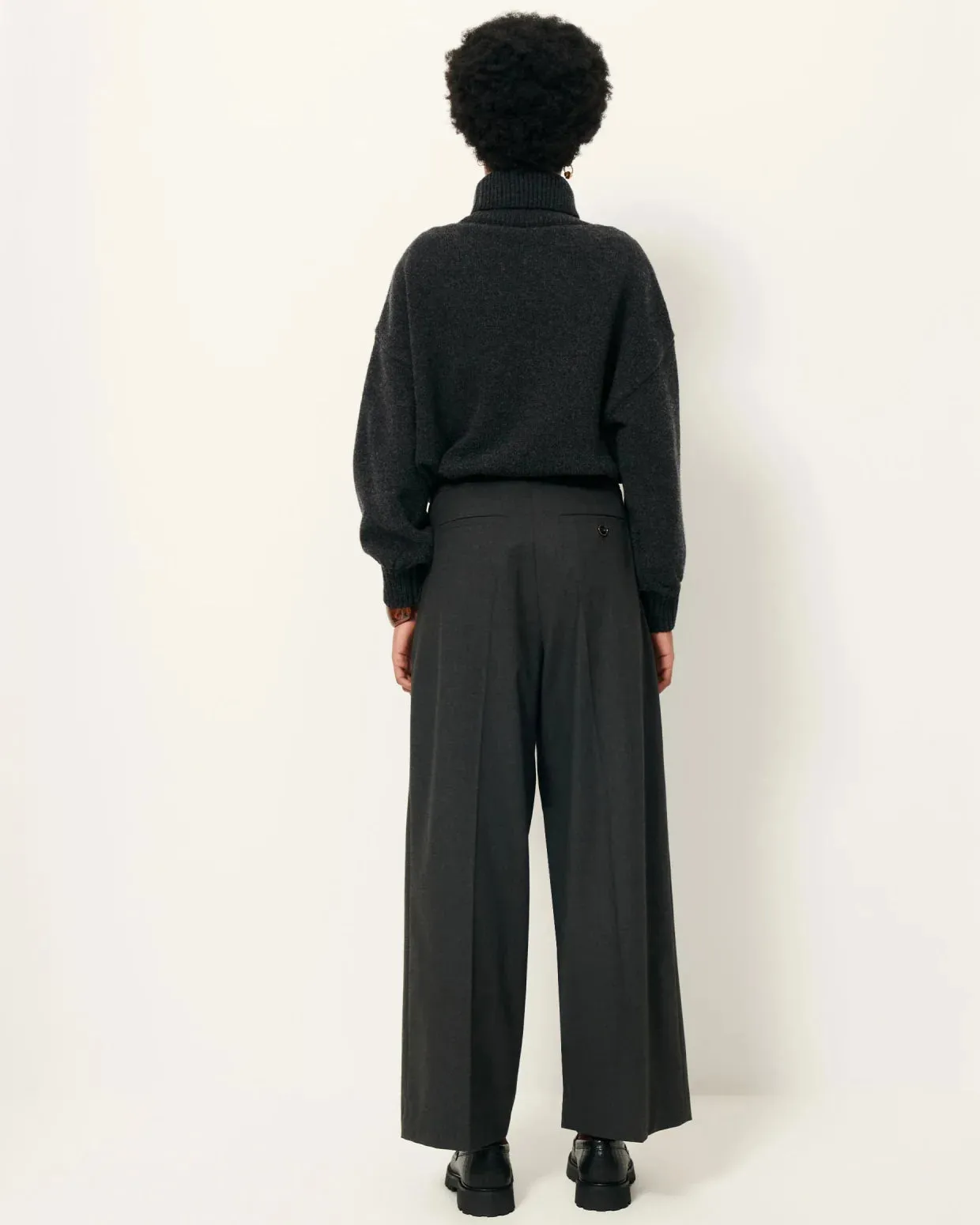 Sessun | Hojiki Trouser - Graffit sold by Folk product image thumbnail 3