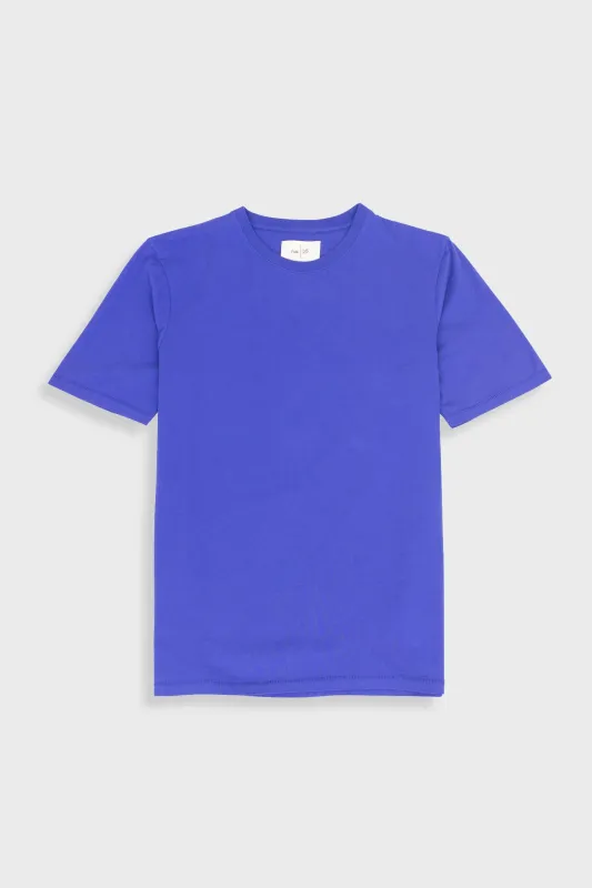 Contrast Sleeve T-Shirt - Ultraviolet sold by Folk