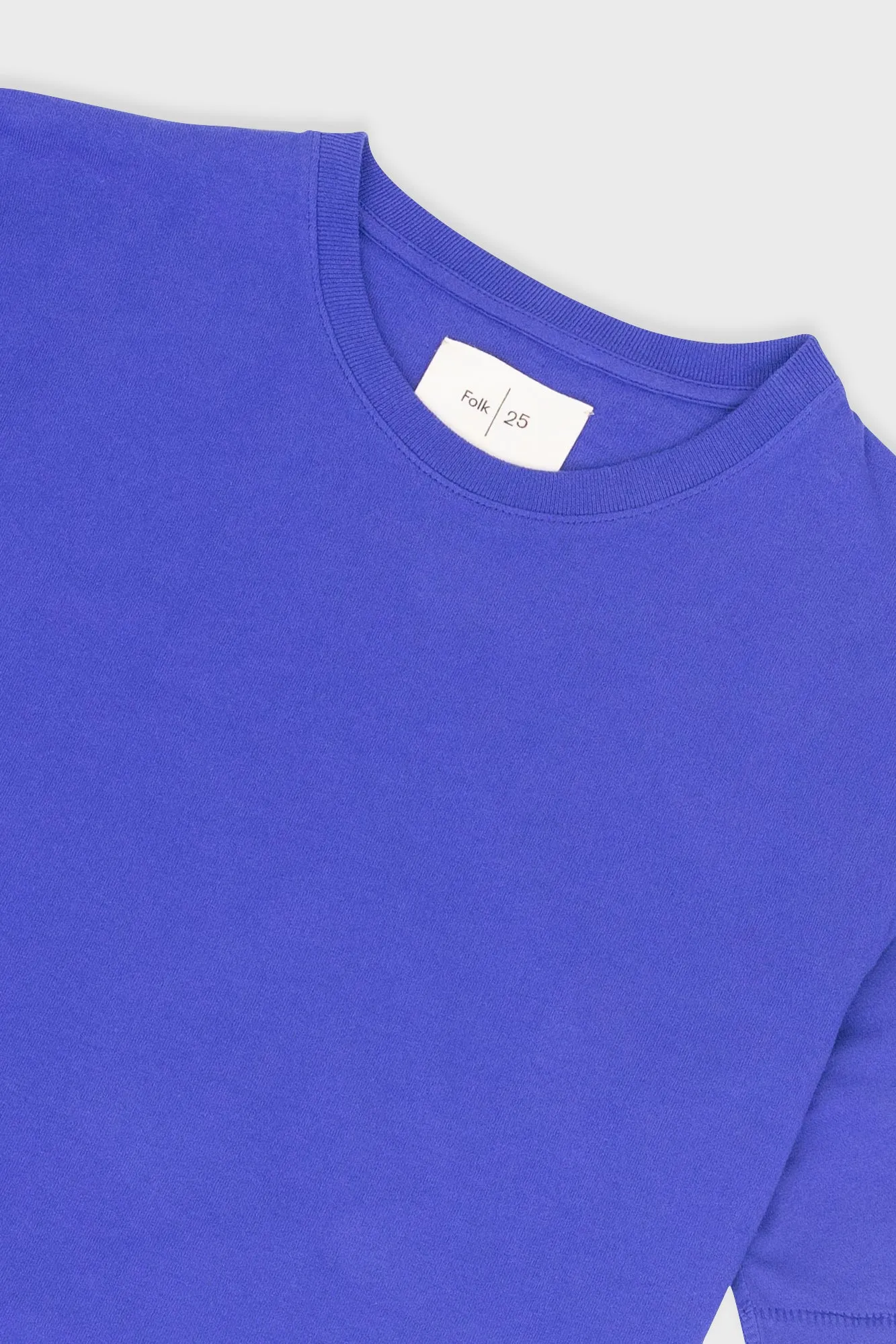 Contrast Sleeve T-Shirt - Ultraviolet sold by Folk product image thumbnail 5