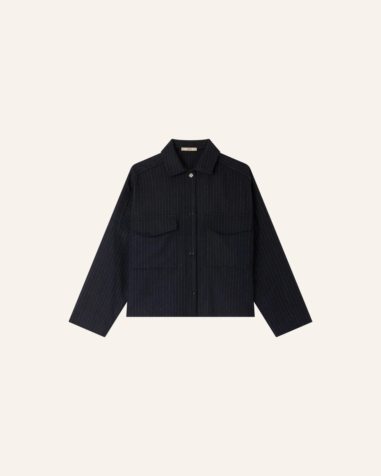 Sessun | Wiltonia Shirt - Navy Sand sold by Folk