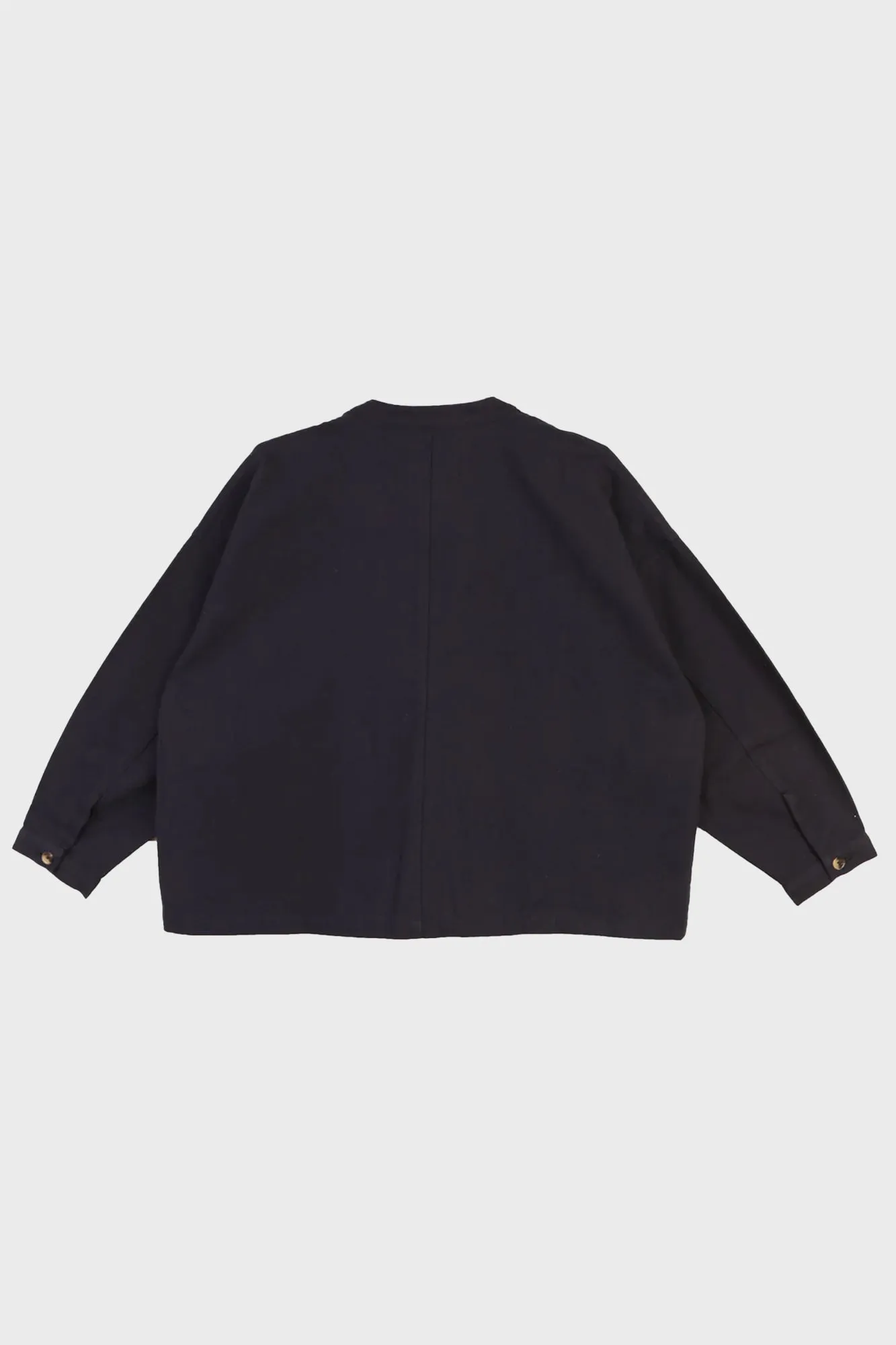 L.F.Markey | Wide Chore Coat - Navy sold by Folk product image thumbnail 3