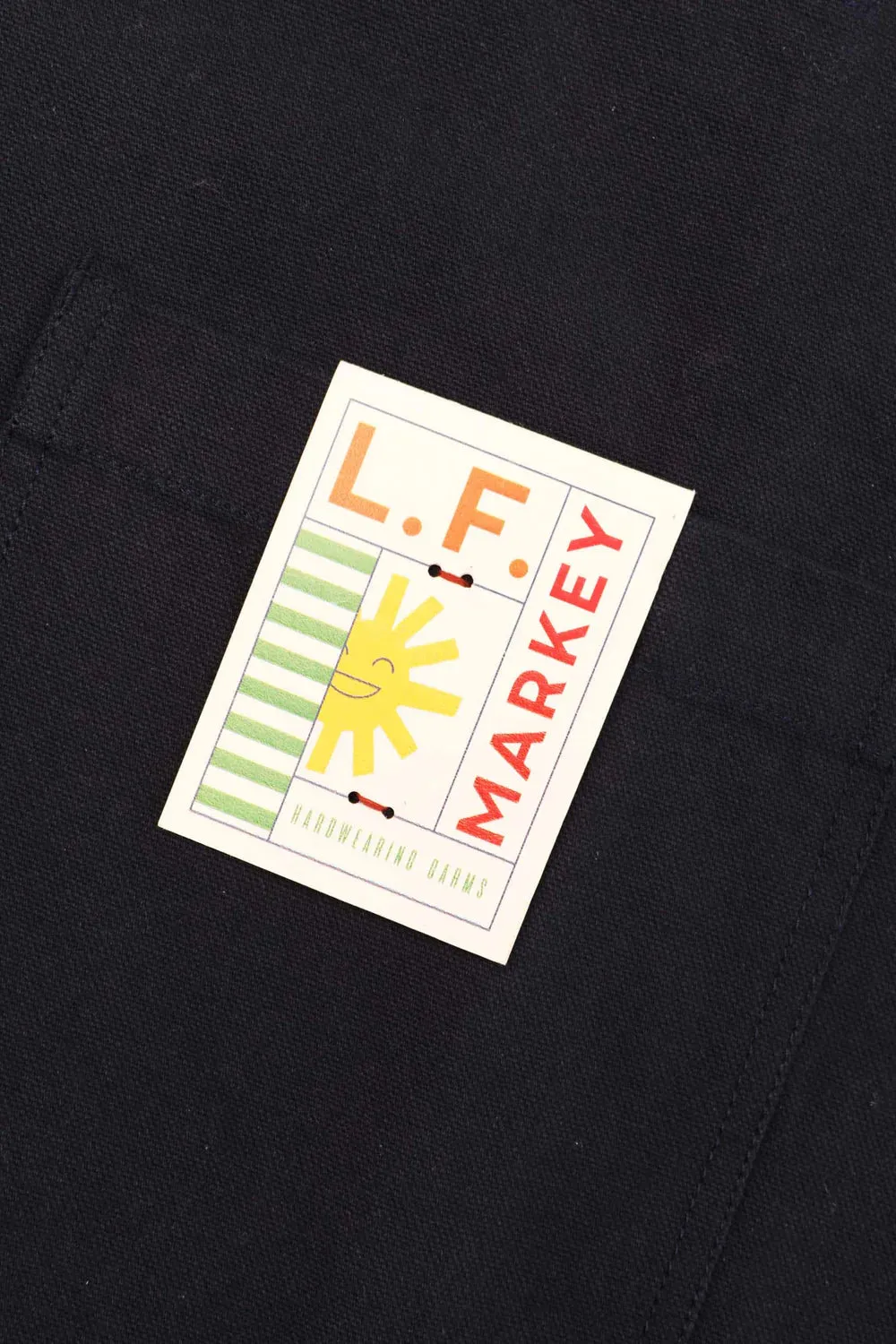 L.F.Markey | Wide Chore Coat - Navy sold by Folk product image thumbnail 2