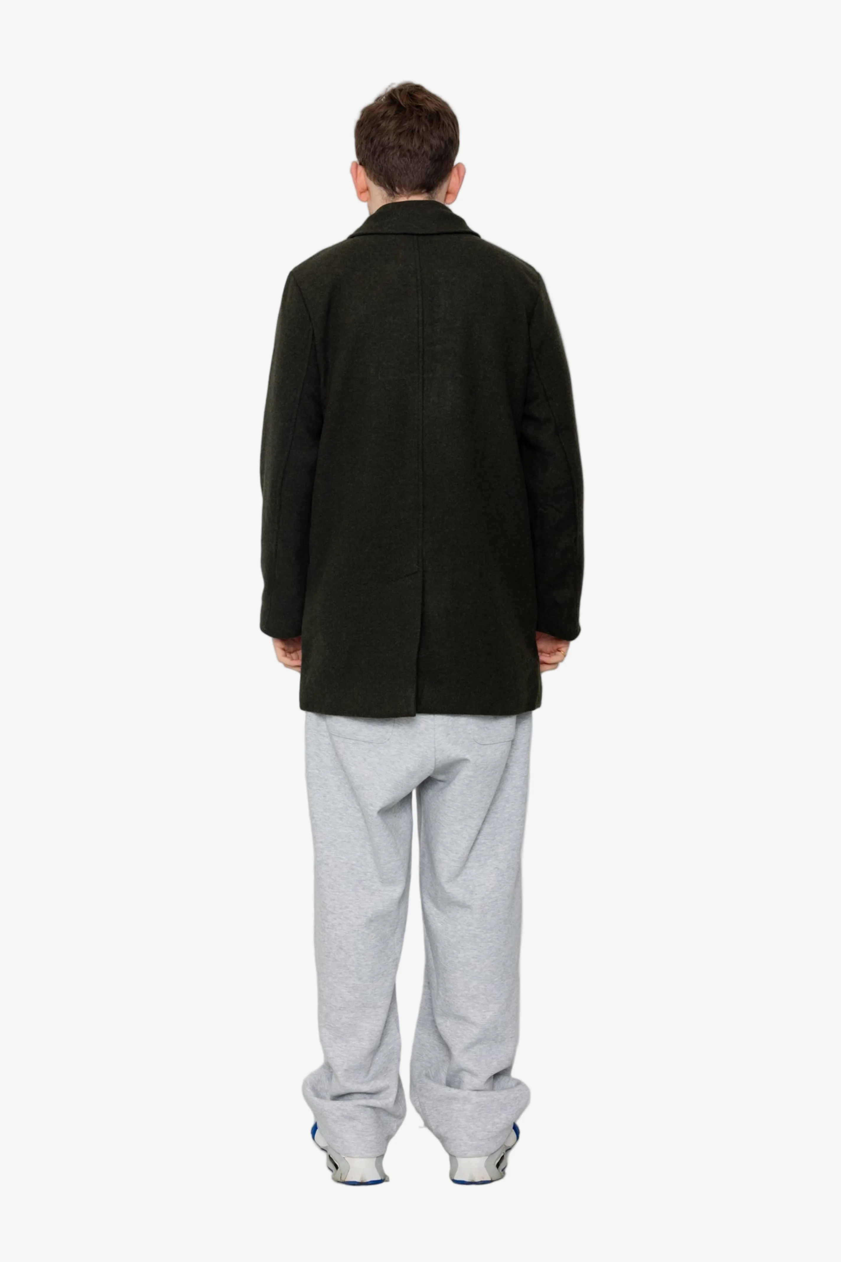 Car Coat - Dark Olive sold by Folk product image thumbnail 5