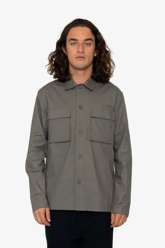 Bones Overshirt - Khaki sold by Folk
