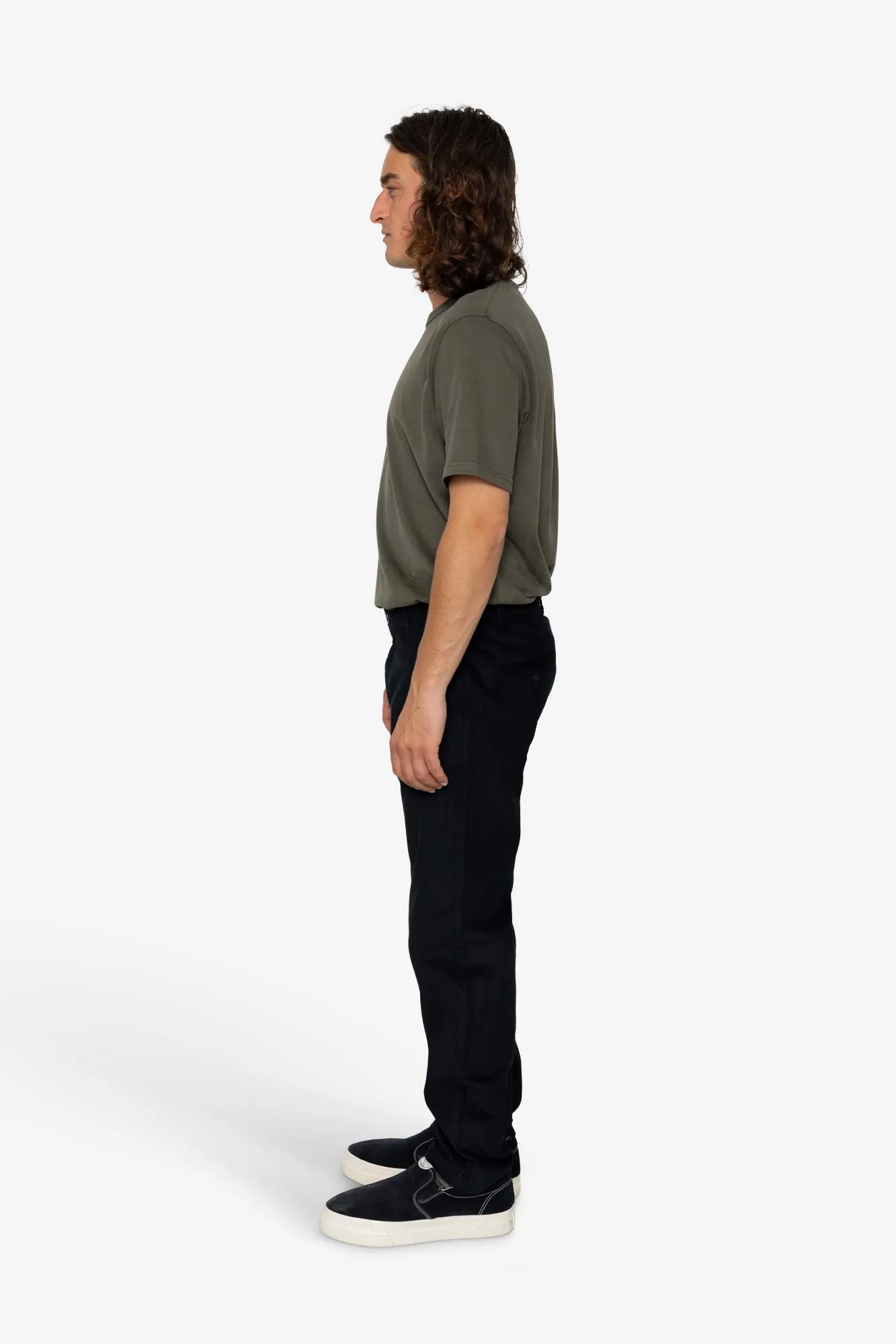 Freddy Cord Trousers - Black sold by Folk product image thumbnail 4