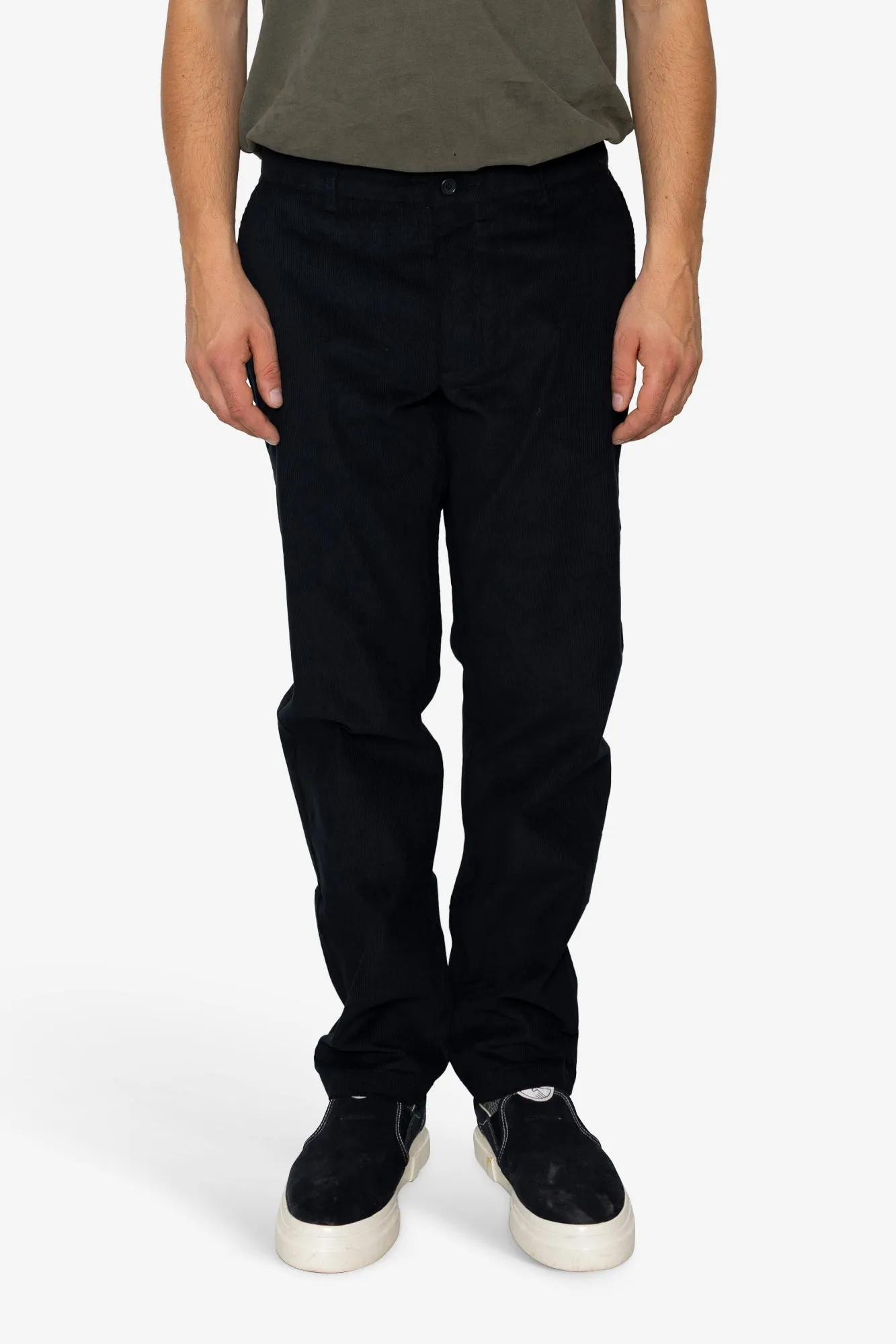 Freddy Cord Trousers - Black sold by Folk