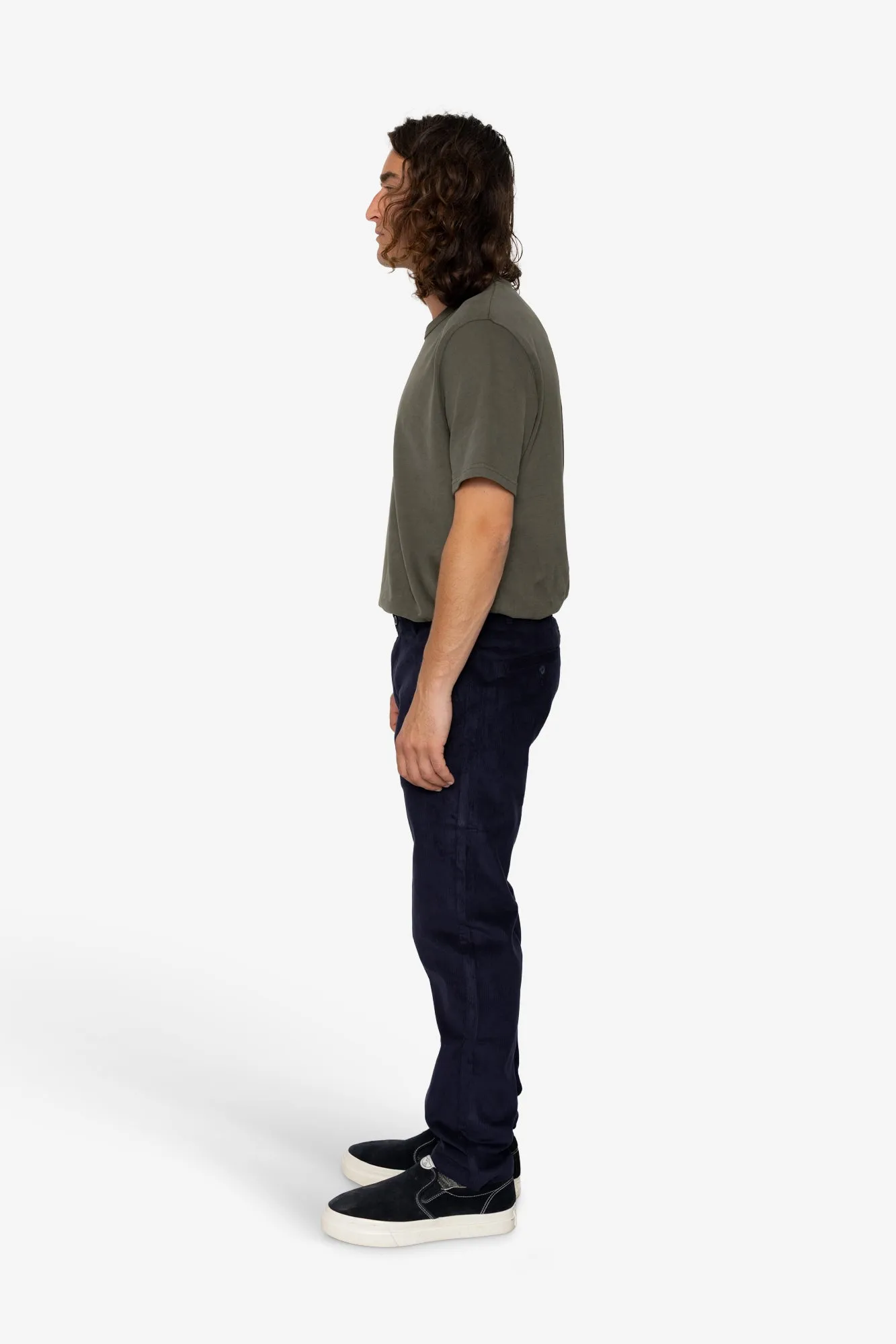 Freddy Cord Trousers - Navy sold by Folk product image thumbnail 4