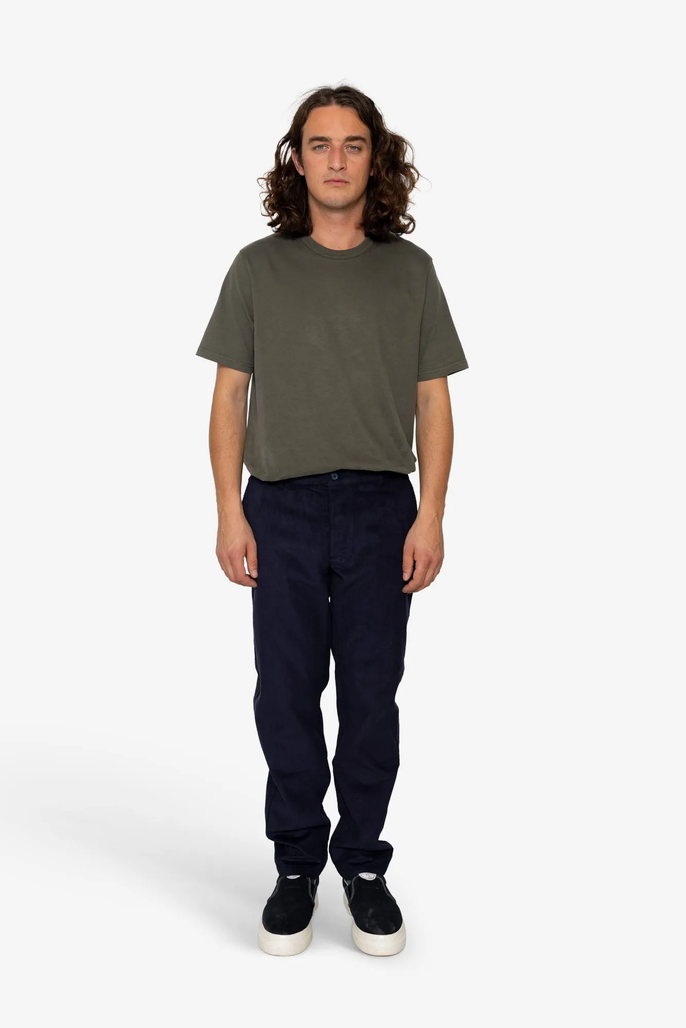 Freddy Cord Trousers - Navy sold by Folk product image thumbnail 2