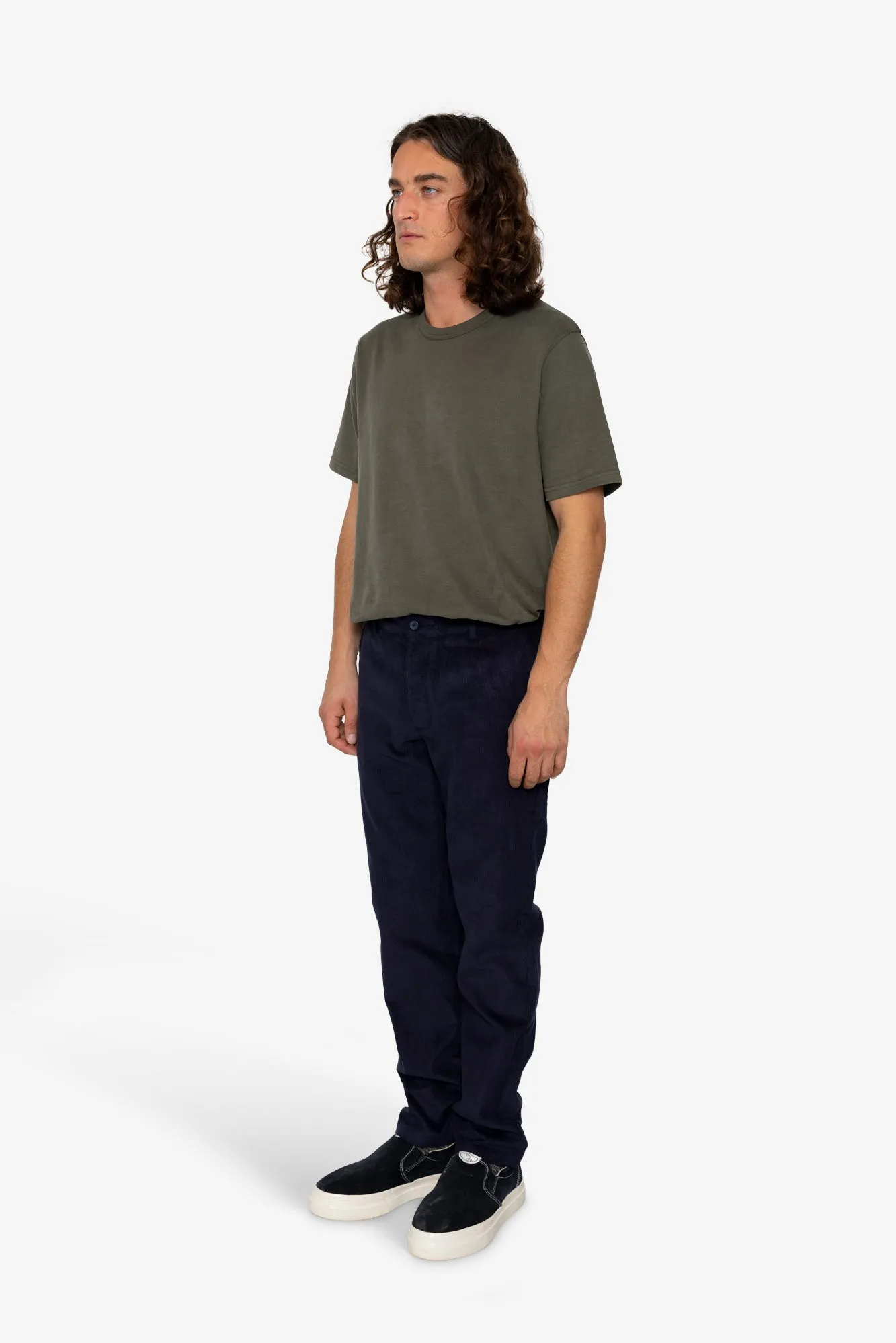 Freddy Cord Trousers - Navy sold by Folk product image thumbnail 3