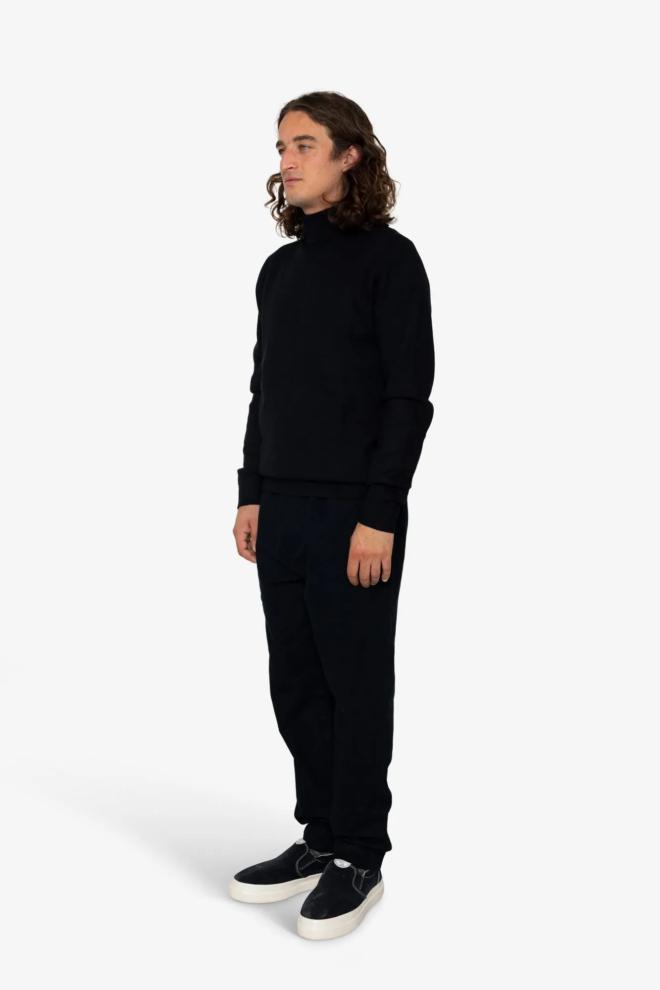 Comet Roll Neck - Black sold by Folk product image thumbnail 3