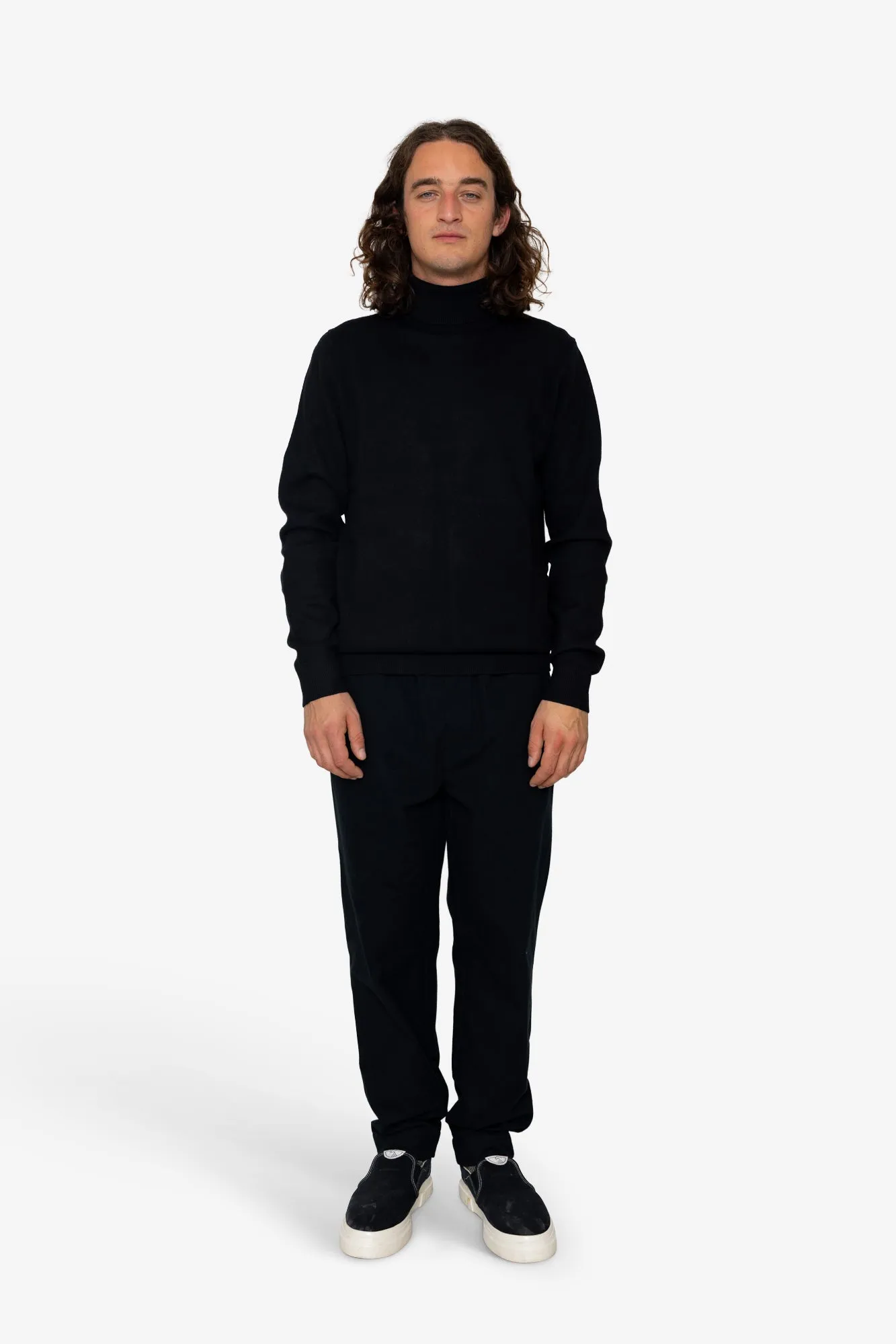 Comet Roll Neck - Black sold by Folk product image thumbnail 2