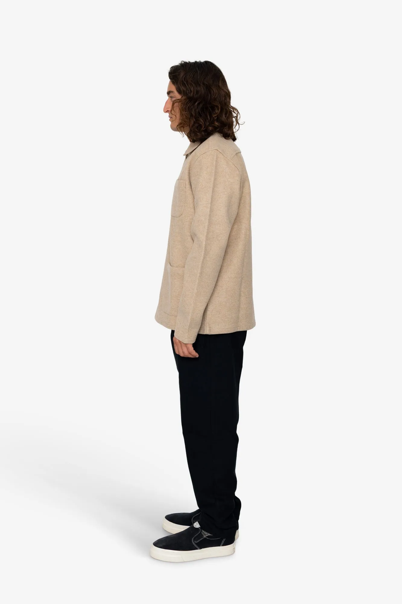 Sonny Overshirt - Stone sold by Folk product image thumbnail 4