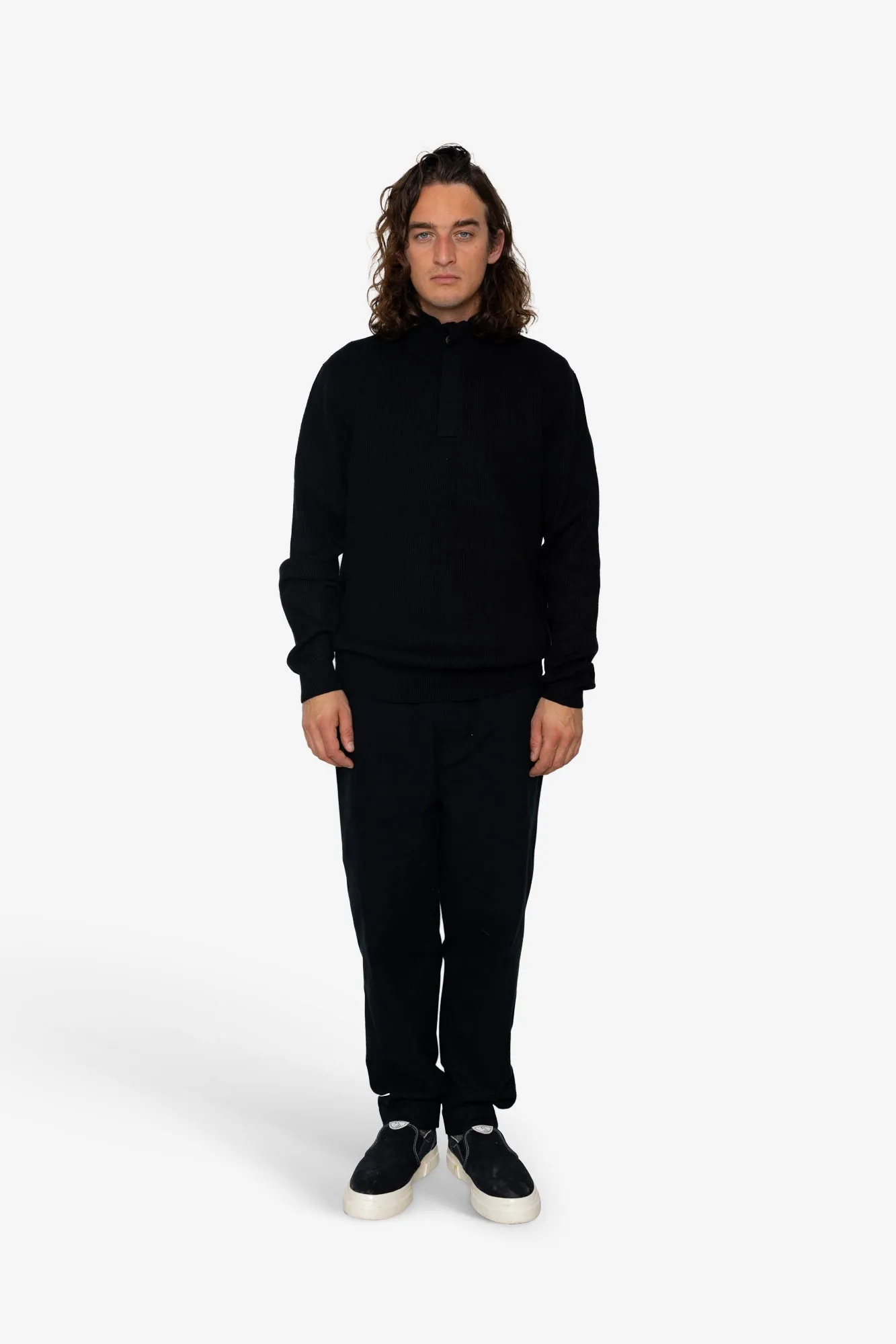 Marron Quarter-Zip - Black sold by Folk product image thumbnail 2