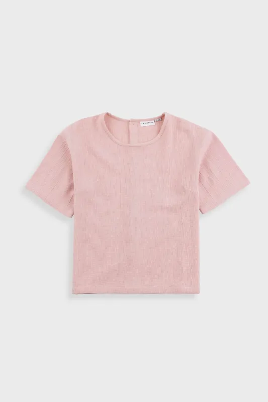 L.F.Markey | Bryce Top - Blush sold by Folk