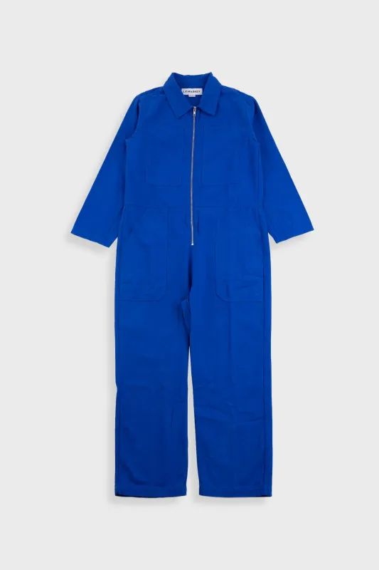 L.F.Markey | Dominic Boilersuit - Cobalt sold by Folk