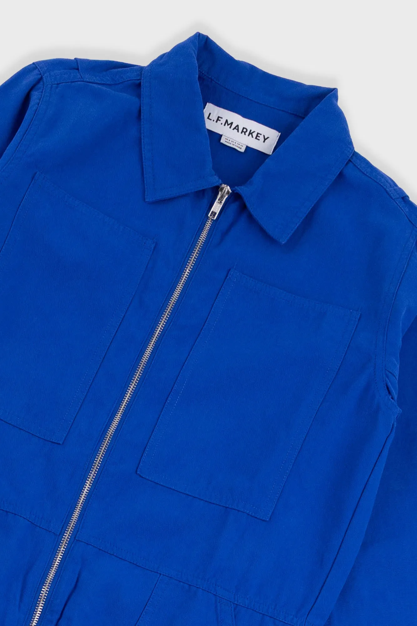 L.F.Markey | Dominic Boilersuit - Cobalt sold by Folk product image thumbnail 2