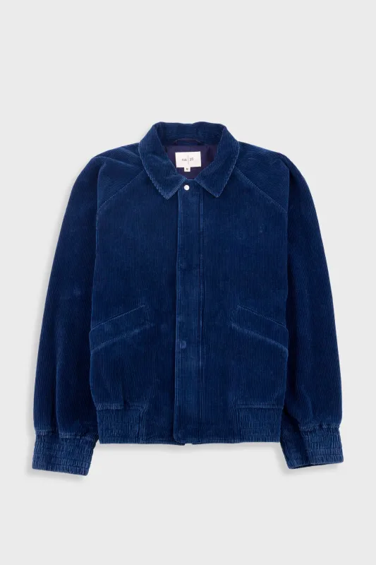 Rode Blouson - Washed Indigo Cord sold by Folk