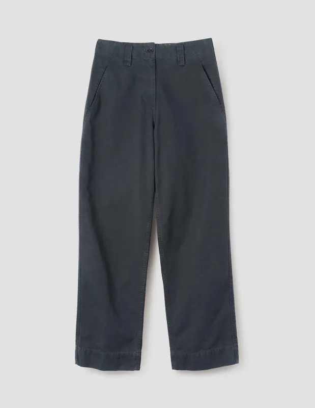 MHL | Slant Pocket Trousers - Petrol sold by Folk