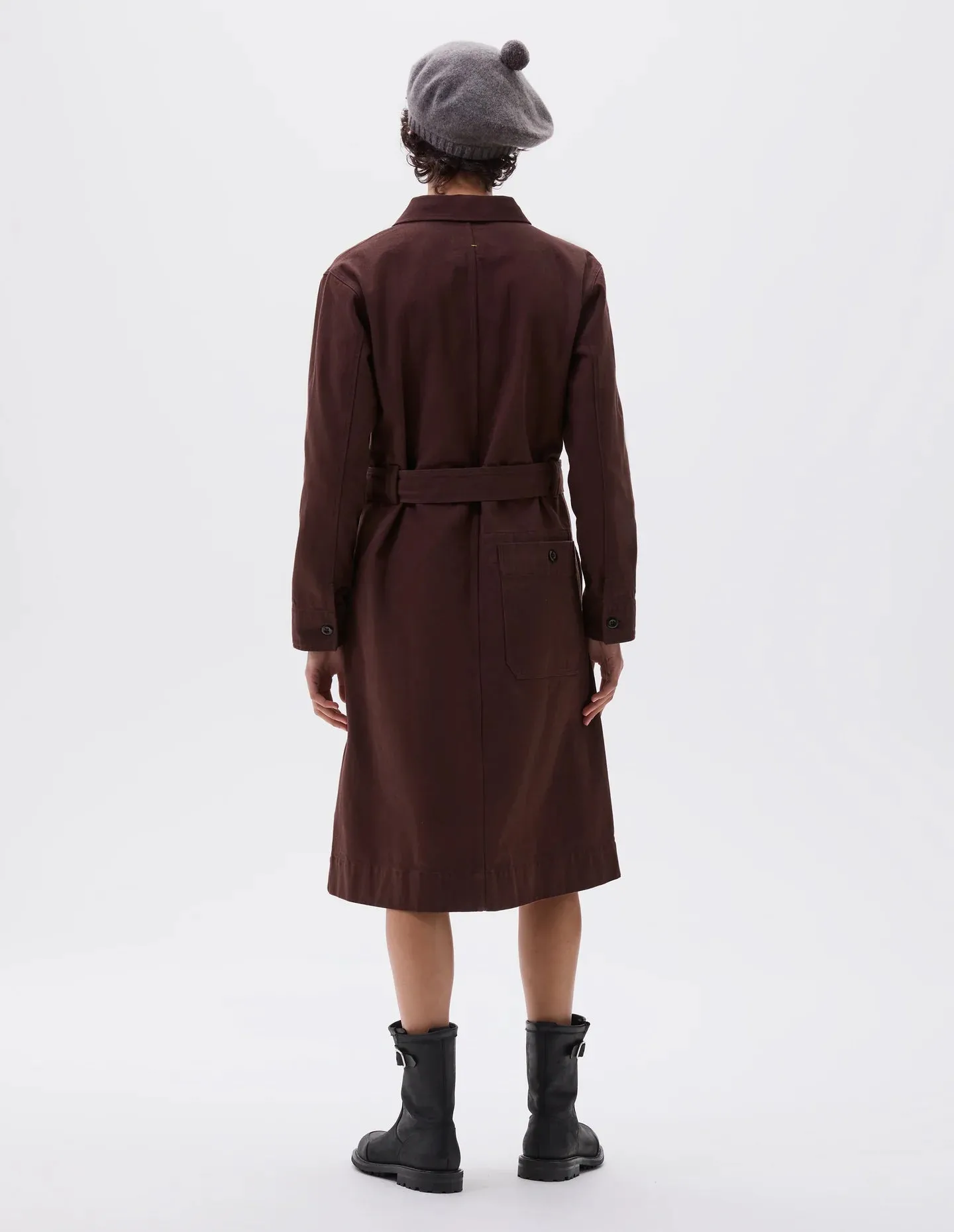 MHL | Overall Dress - Mahogany sold by Folk product image thumbnail 3