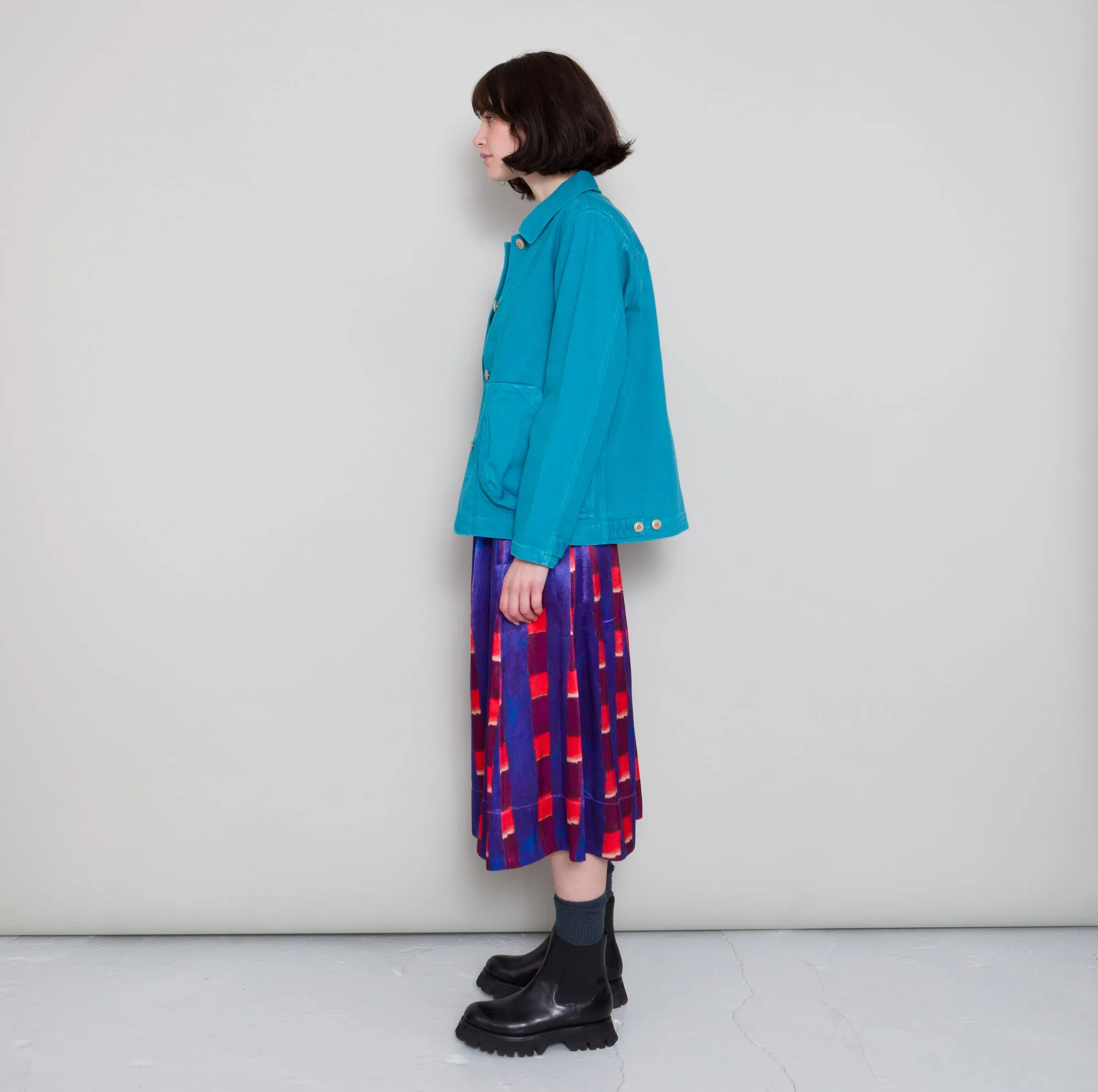 Prism Jacket - Verdigris Twill sold by Folk product image thumbnail 5