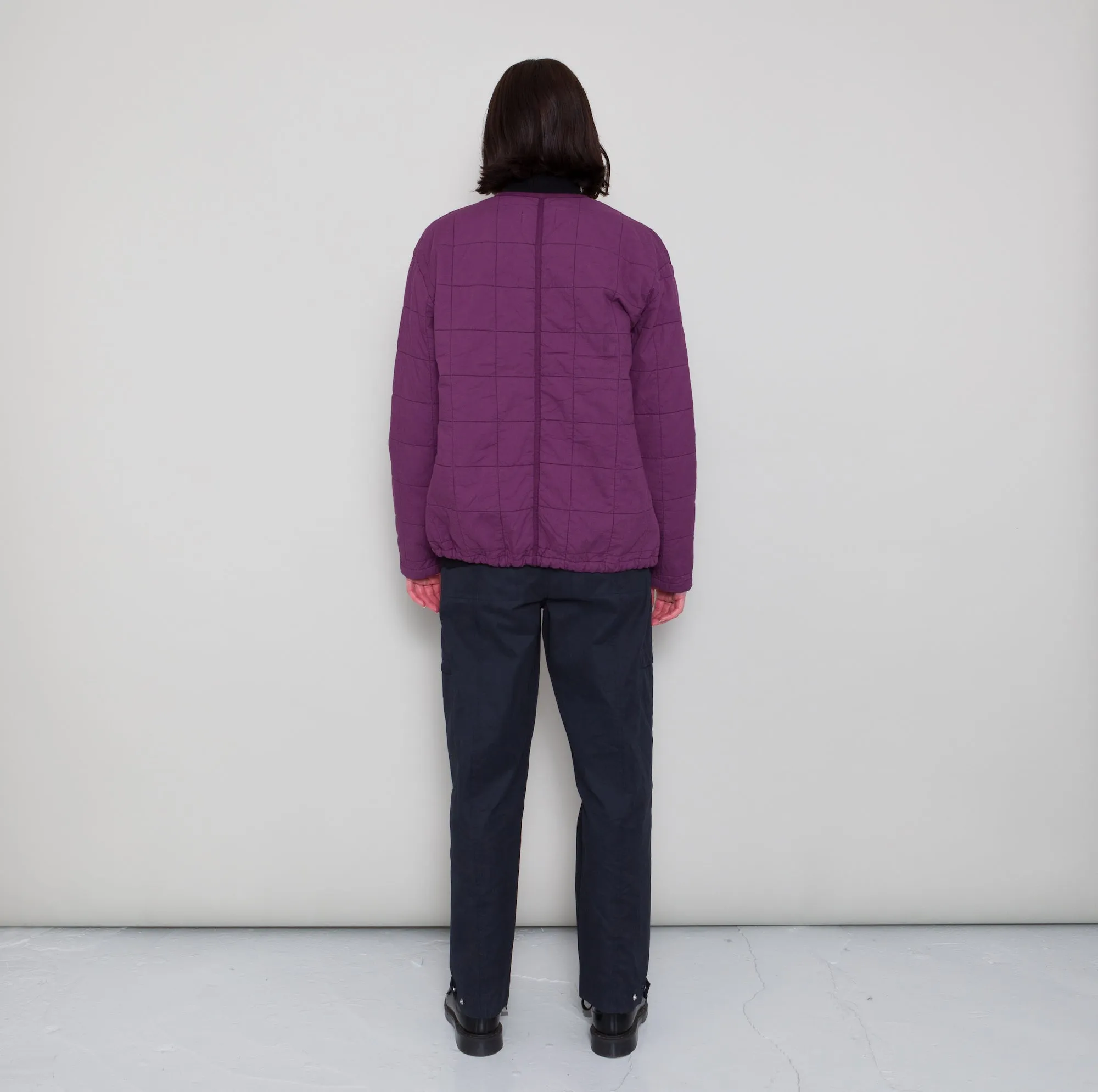Qulited Boxy Jacket - Wine sold by Folk product image thumbnail 5