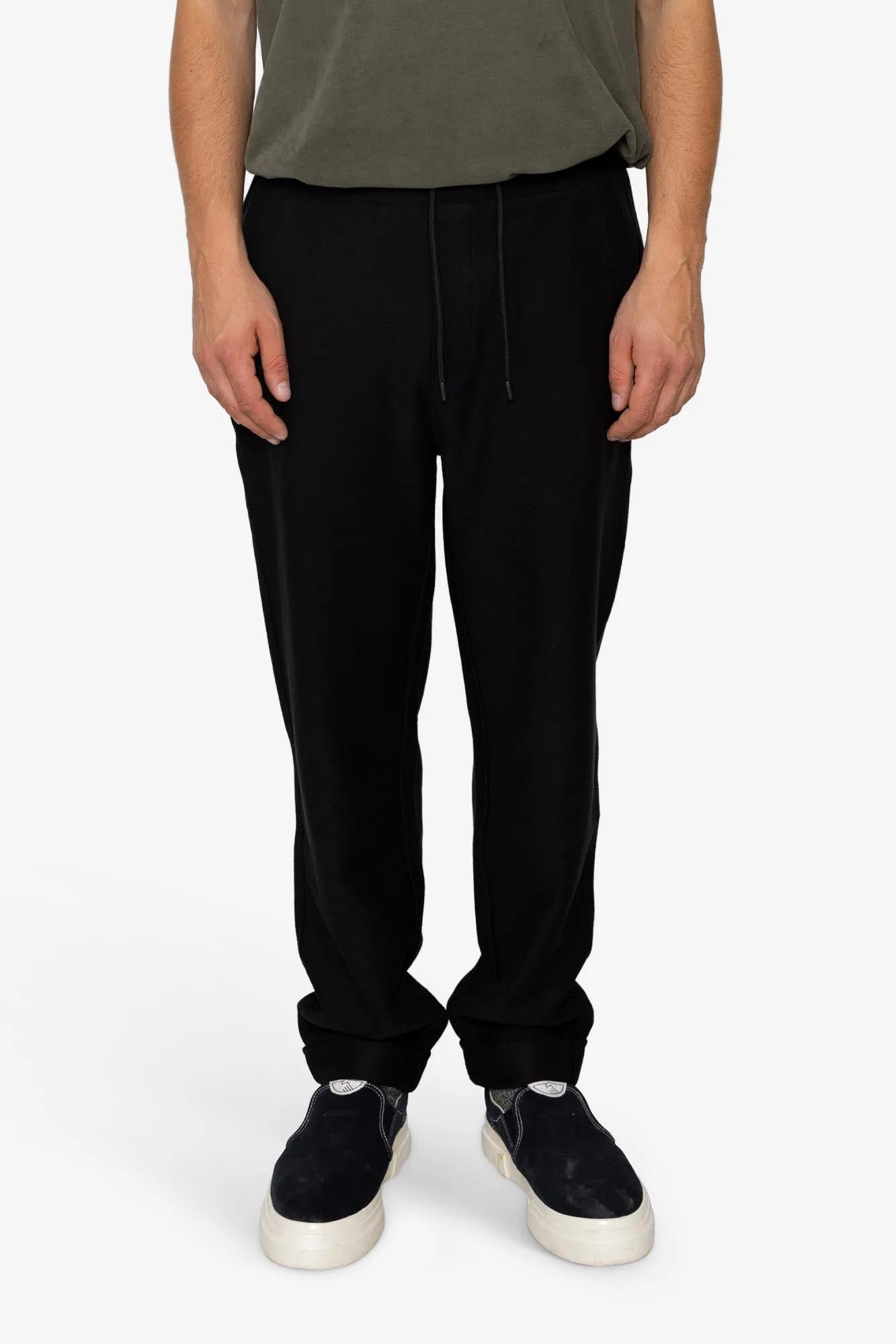 Daniel Jogger - Black sold by Folk