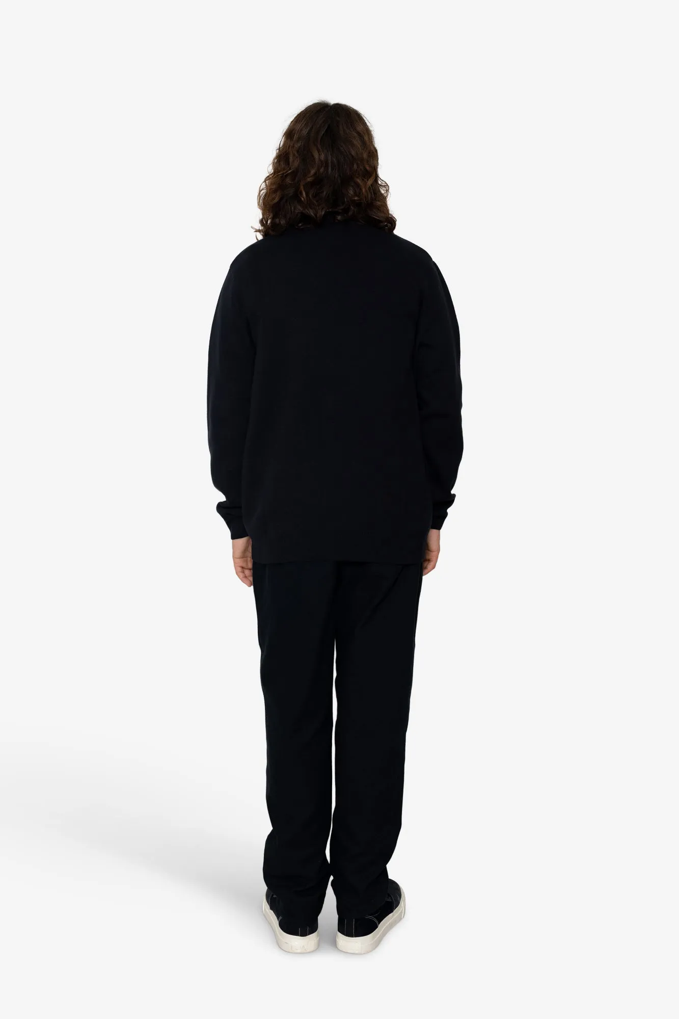 Cosmo High Break Cardigan - Navy / Black sold by Folk product image thumbnail 5