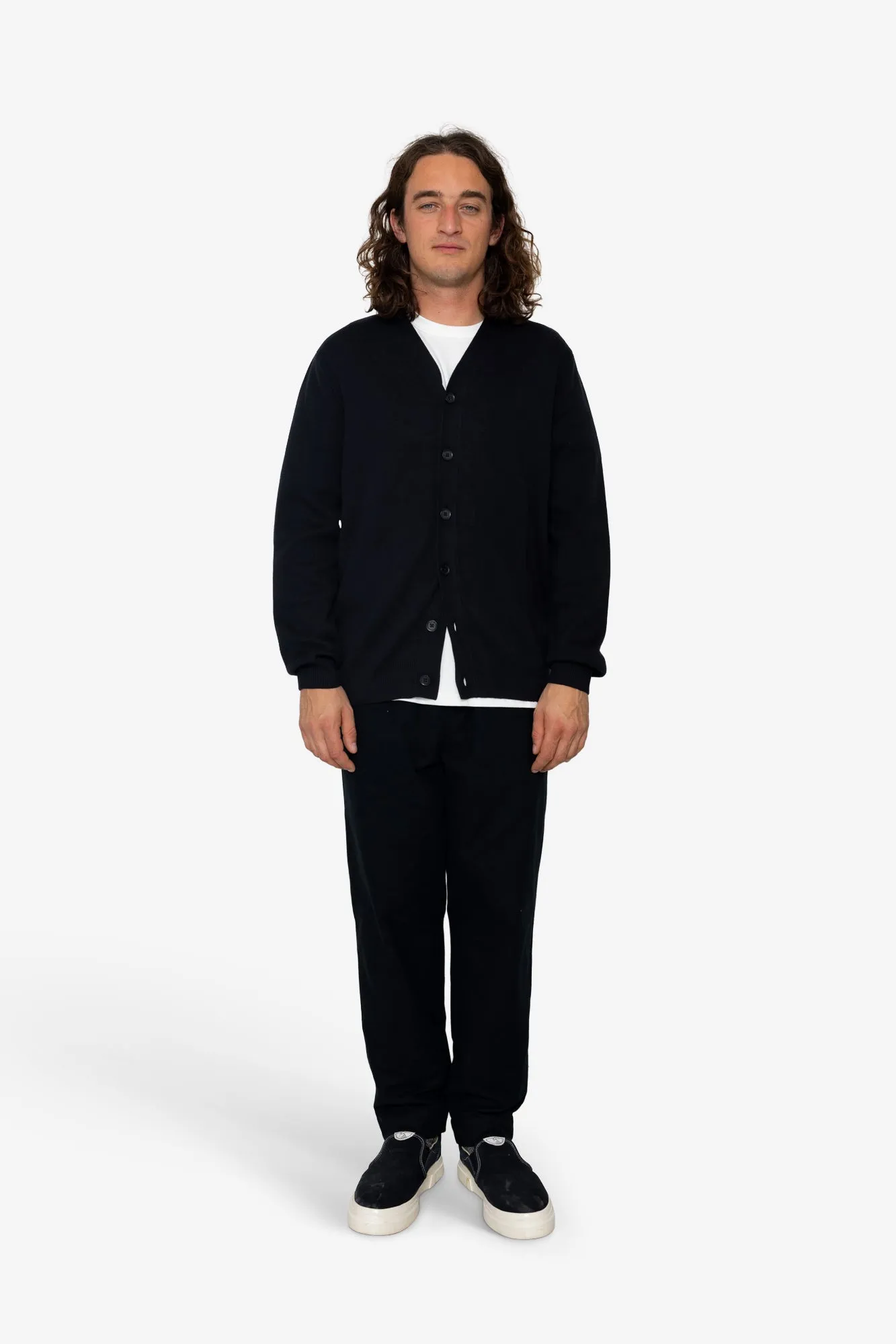 Cosmo High Break Cardigan - Black sold by Folk product image thumbnail 2