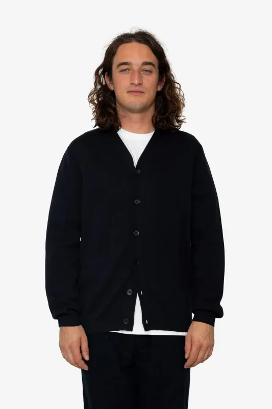 Cosmo High Break Cardigan - Black sold by Folk