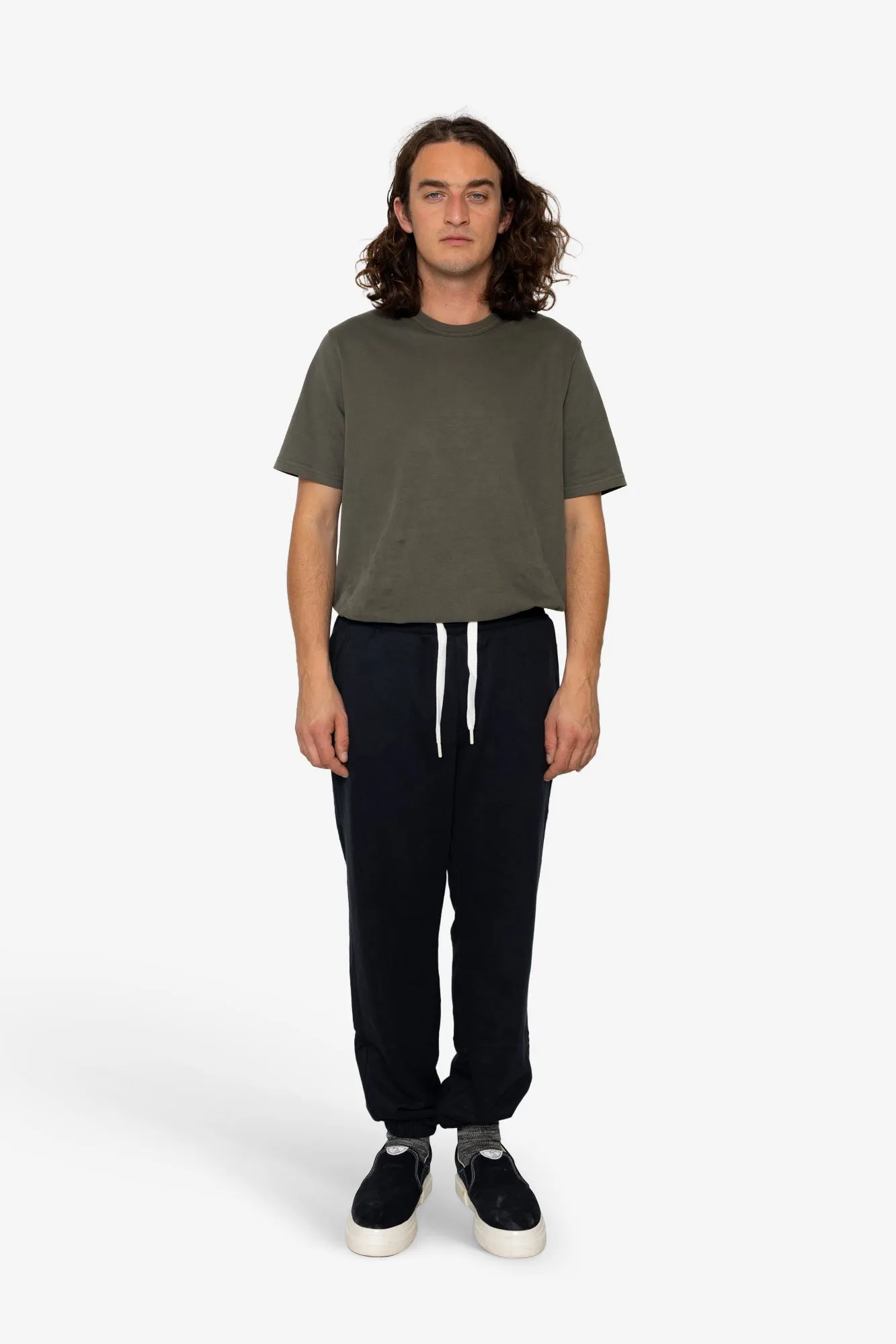 Blain Brush Fleece Jogger - Black sold by Folk product image thumbnail 2