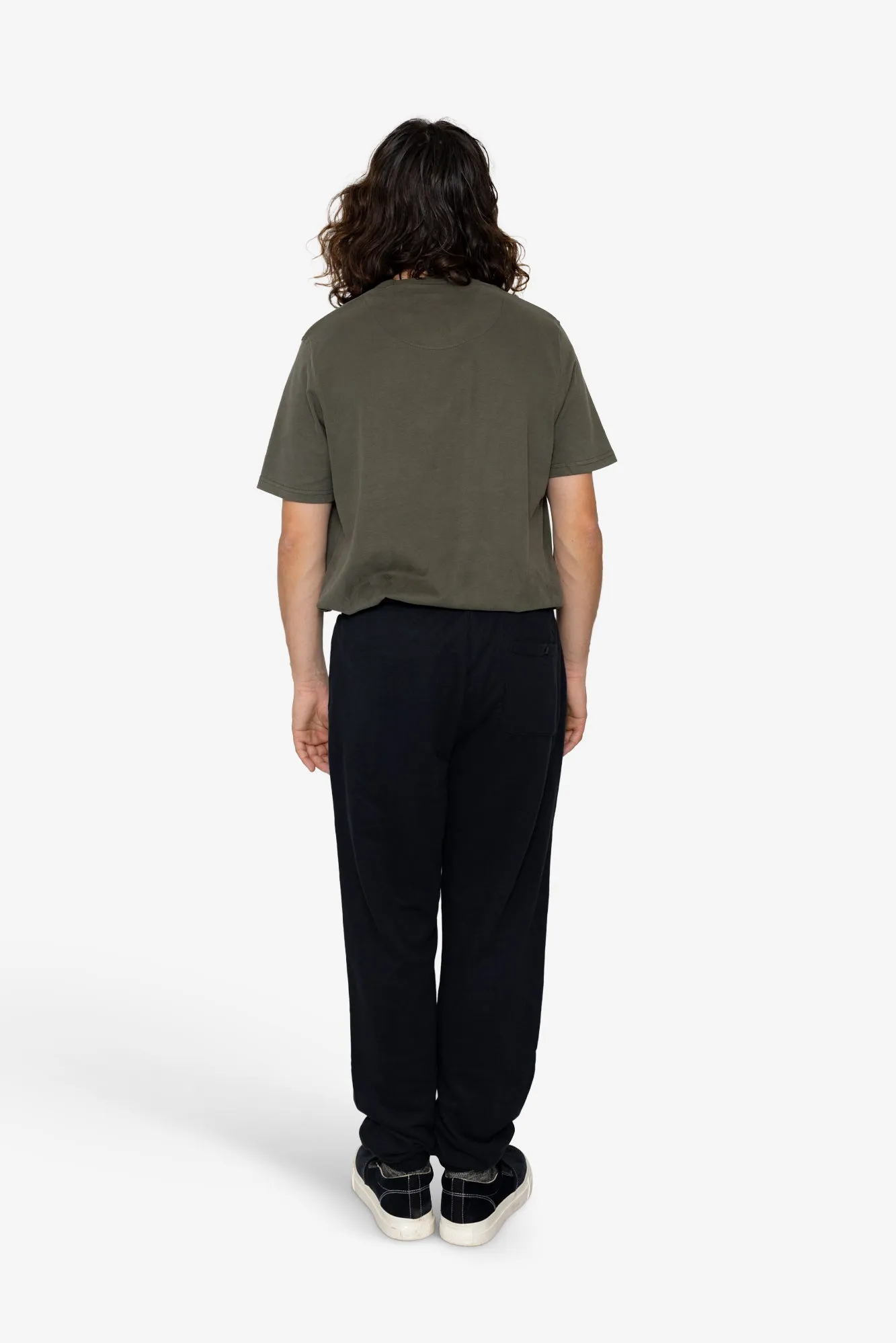 Blain Brush Fleece Jogger - Black sold by Folk product image thumbnail 5