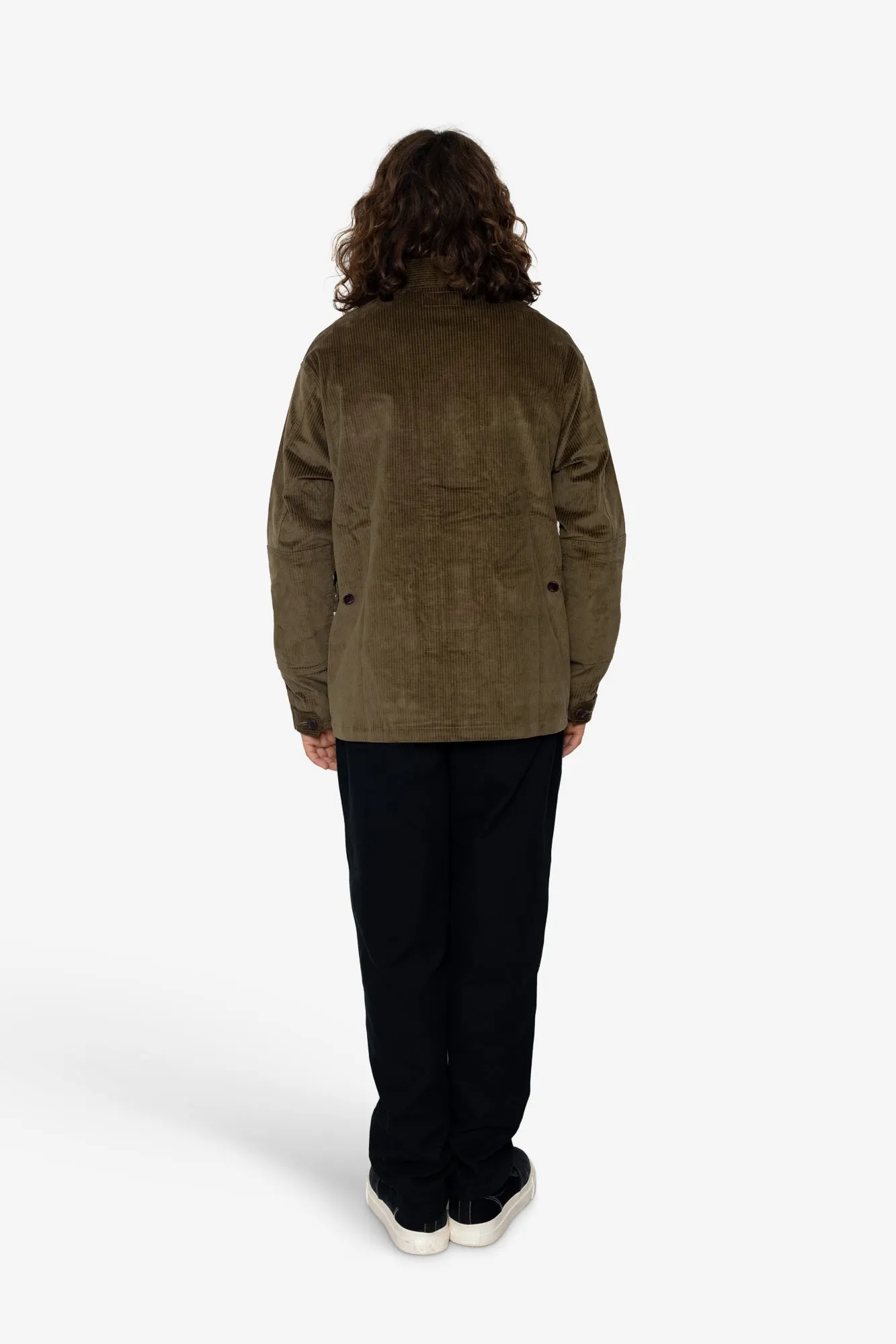 Battle Overshirt - Dark Olive sold by Folk product image thumbnail 5