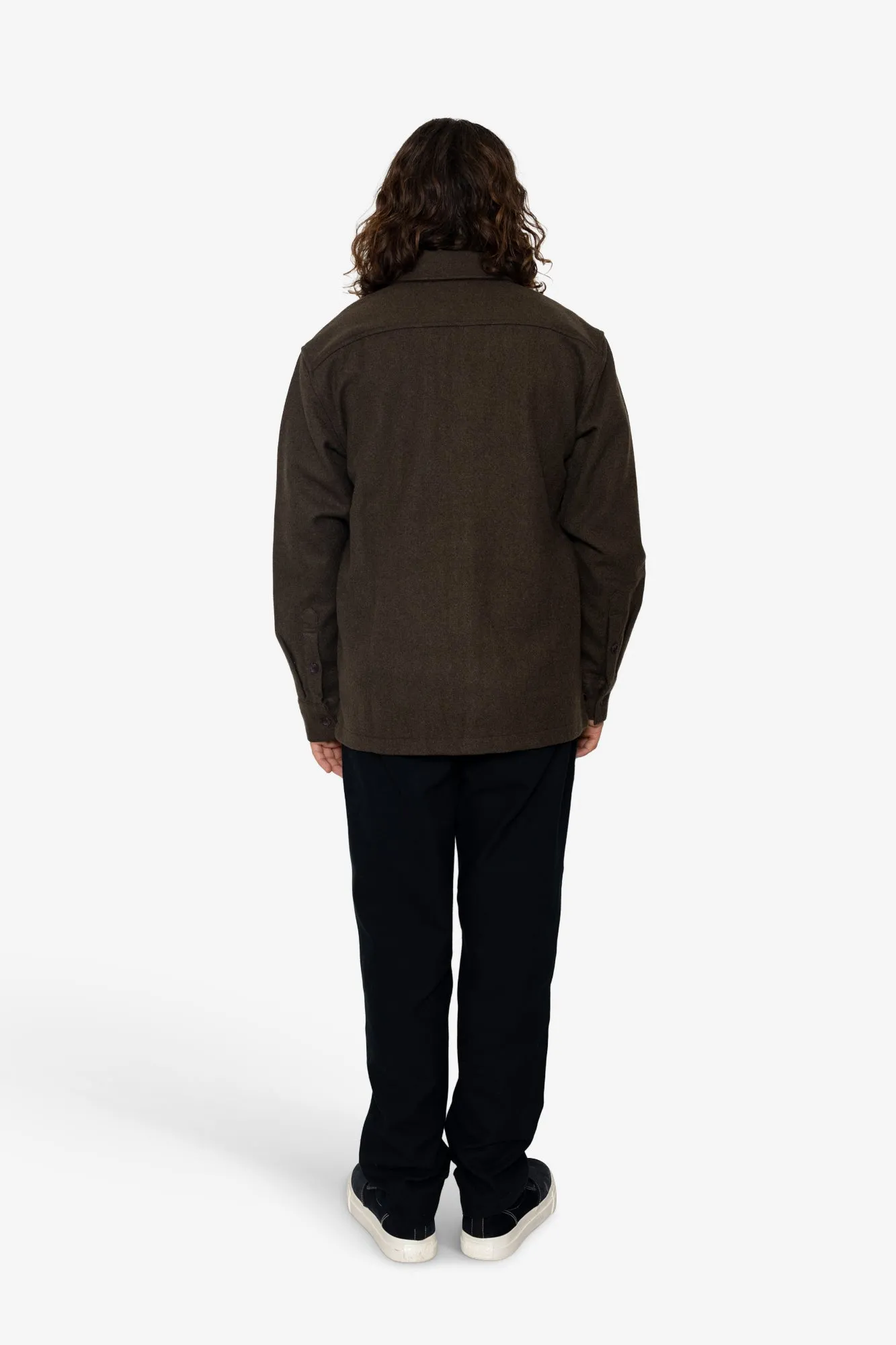 Admiral Overshirt - Dark Olive sold by Folk product image thumbnail 5