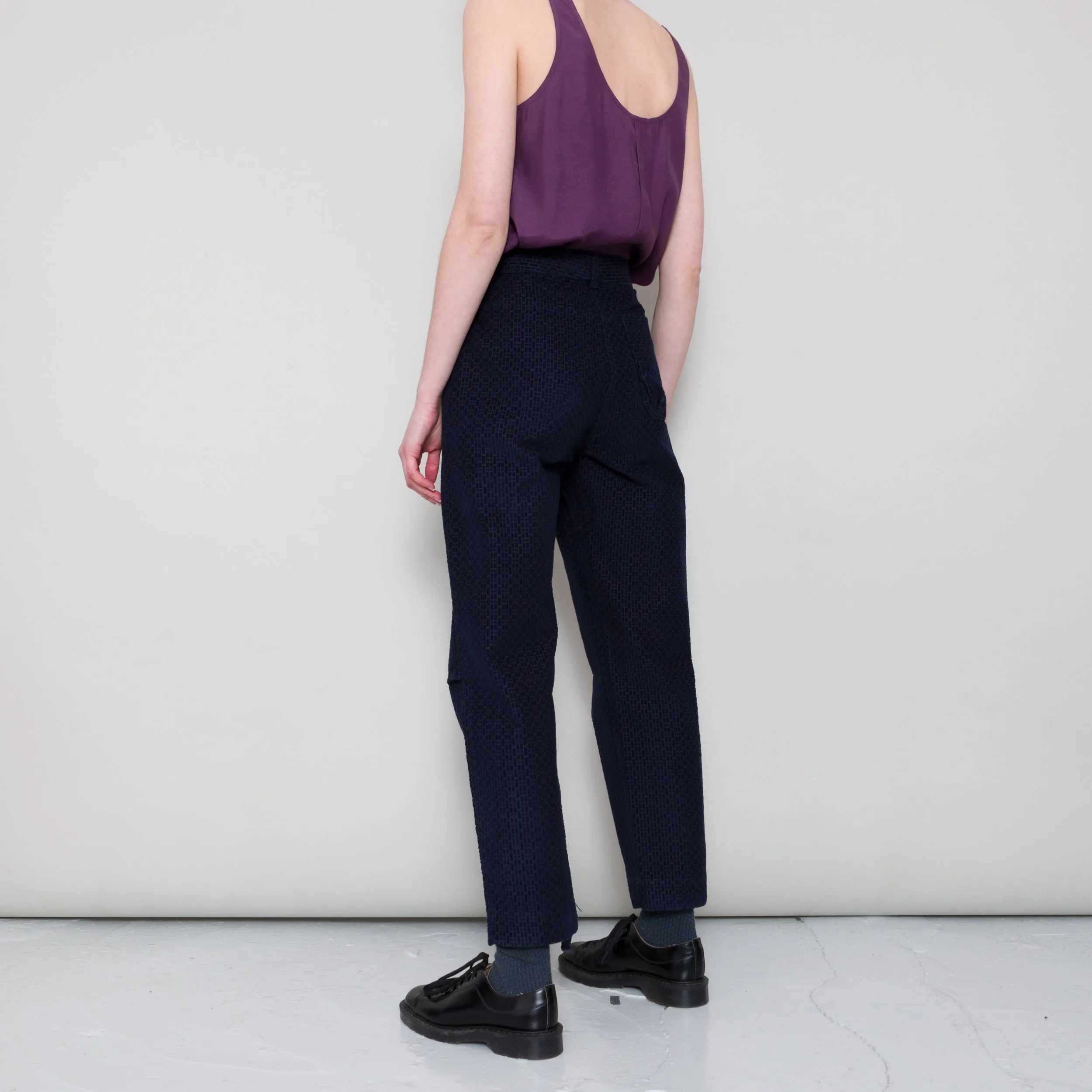 Scoop Back Vest - Wine sold by Folk product image thumbnail 4