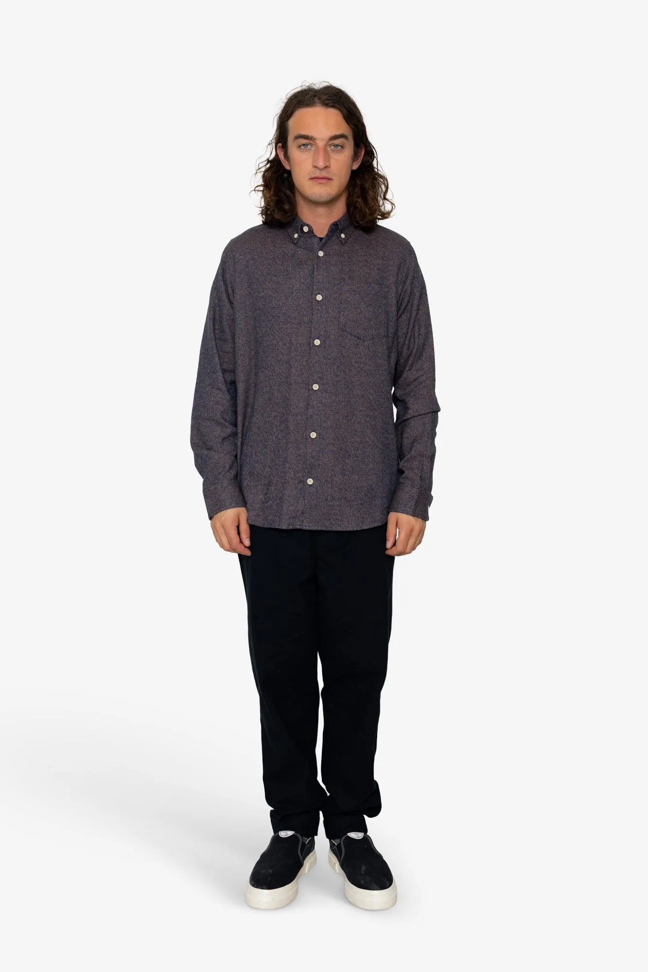 Matrix Shirt - Orange / Black sold by Folk product image thumbnail 2